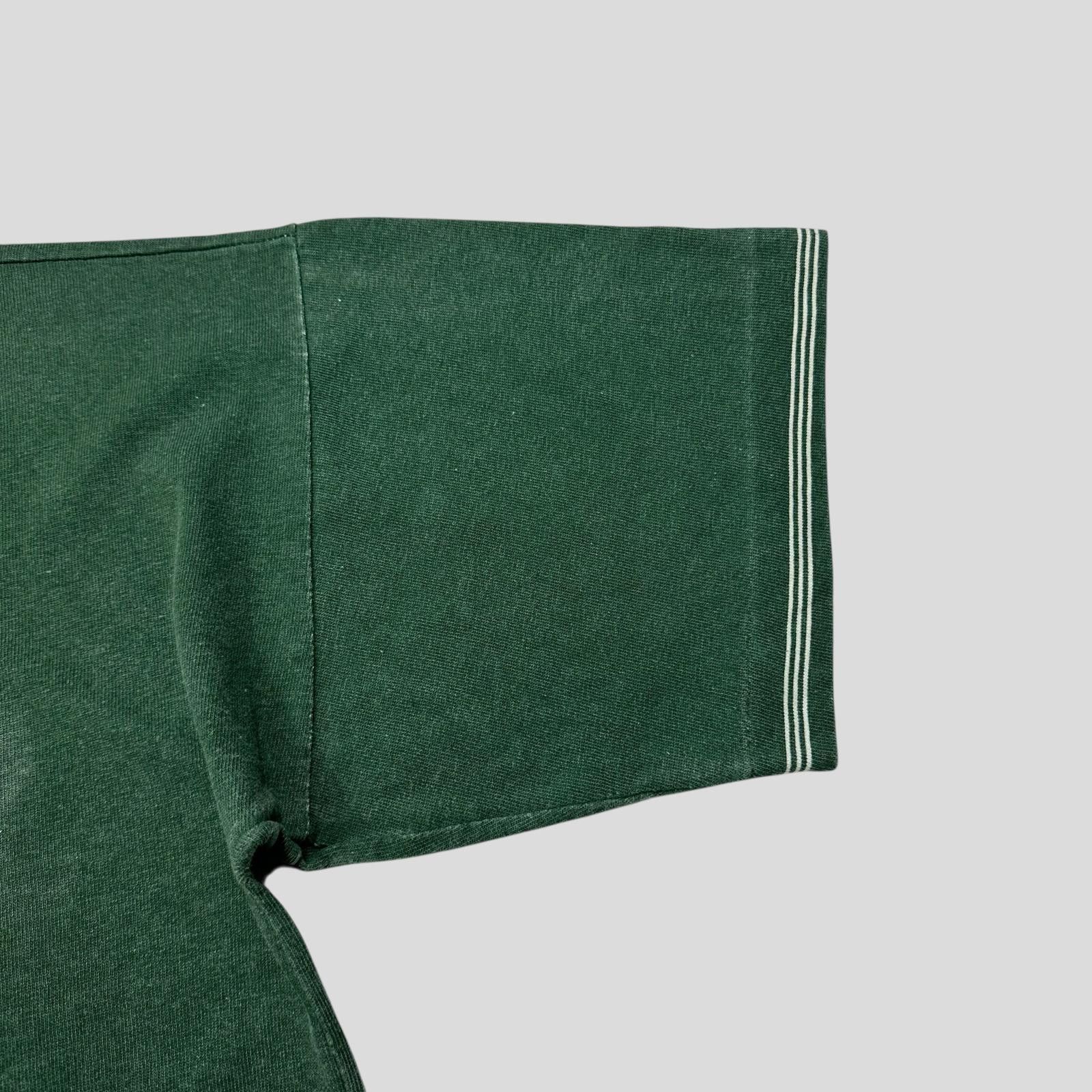 Stone Island Stone Island 1989 Marina Stripe Green Logo T-shirt - M (L) Size US M / EU 48-50 / 2 - 5 Thumbnail