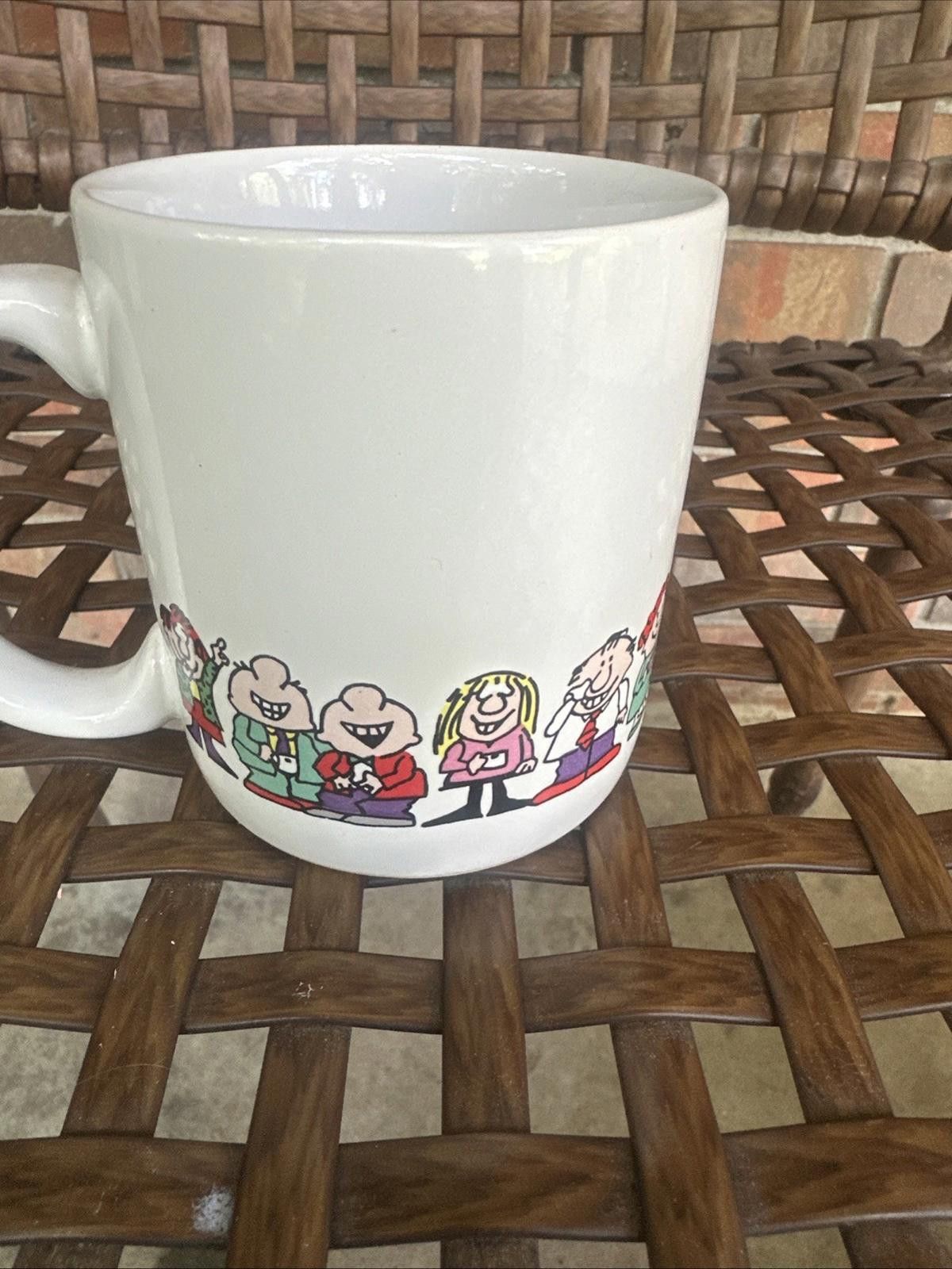 Designer Vintage American Greetings Learn to Laugh Coffee Mug 3.5" Size ONE SIZE - 2 Thumbnail