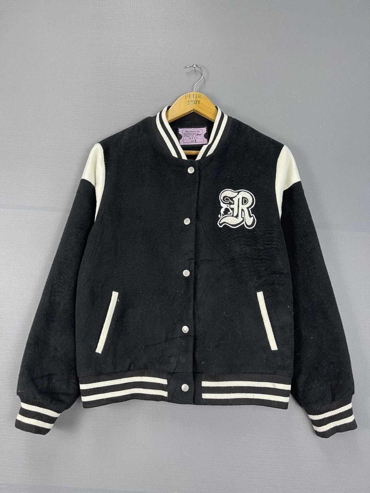 Japanese Brand Repipi Varsity Jacket Size US L / EU 52-54 / 3 - 1 Thumbnail