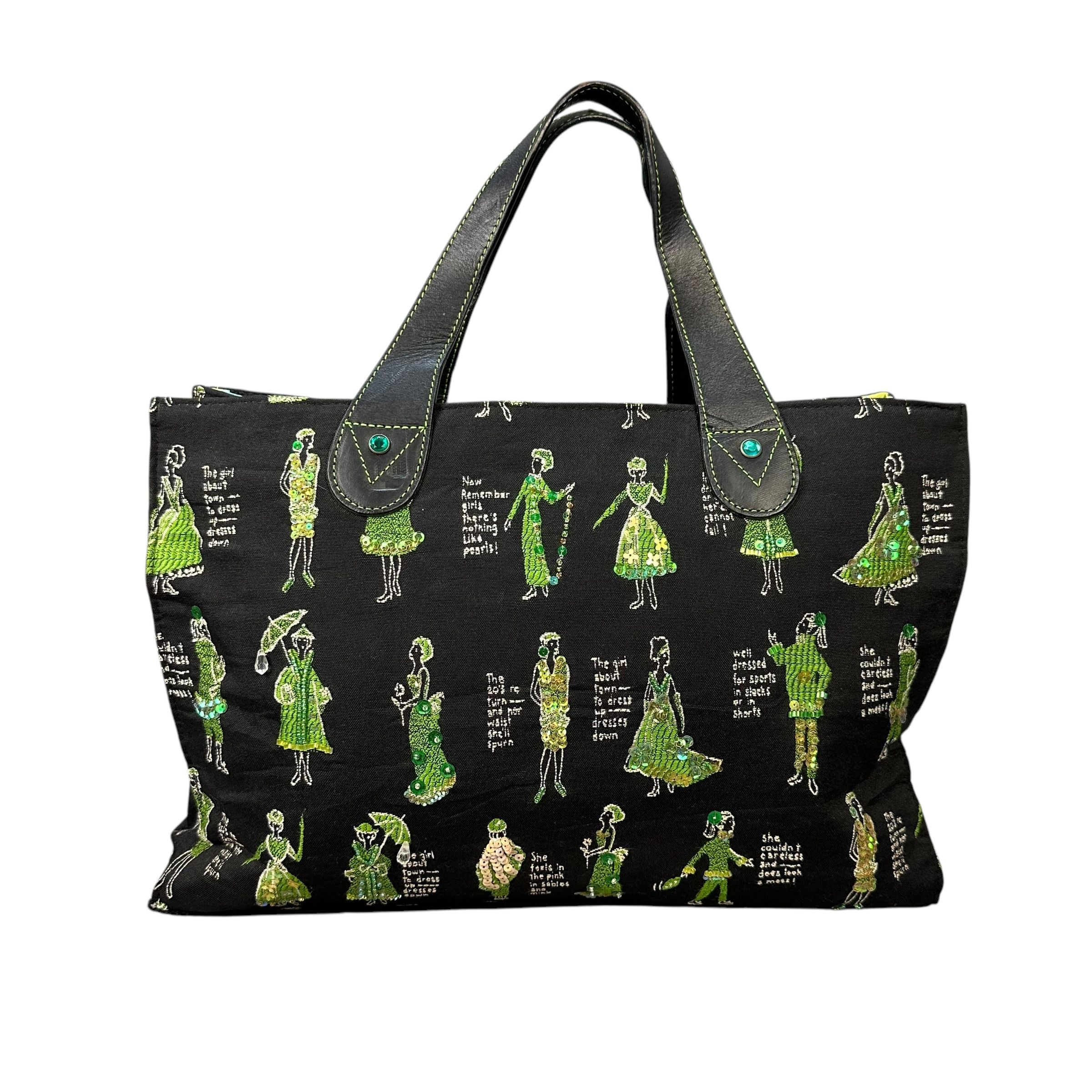 Japanese Brand THINK BEE! Lady's Fashion Graphic Tote Bag Size ONE SIZE - 6 Thumbnail