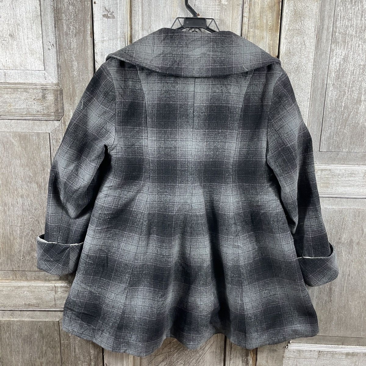Hysteric Glamour × Japanese Brand × Vintage Vintage Hysteric Glamour Long Trench Coat Wool Jacket Size US XS / EU 42 / 0 - 2 Thumbnail