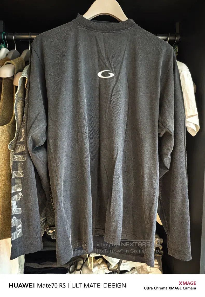 Balenciaga Balenciaga Loop Letter Long Sleeve Size US S / EU 44-46 / 1 - 1 Thumbnail