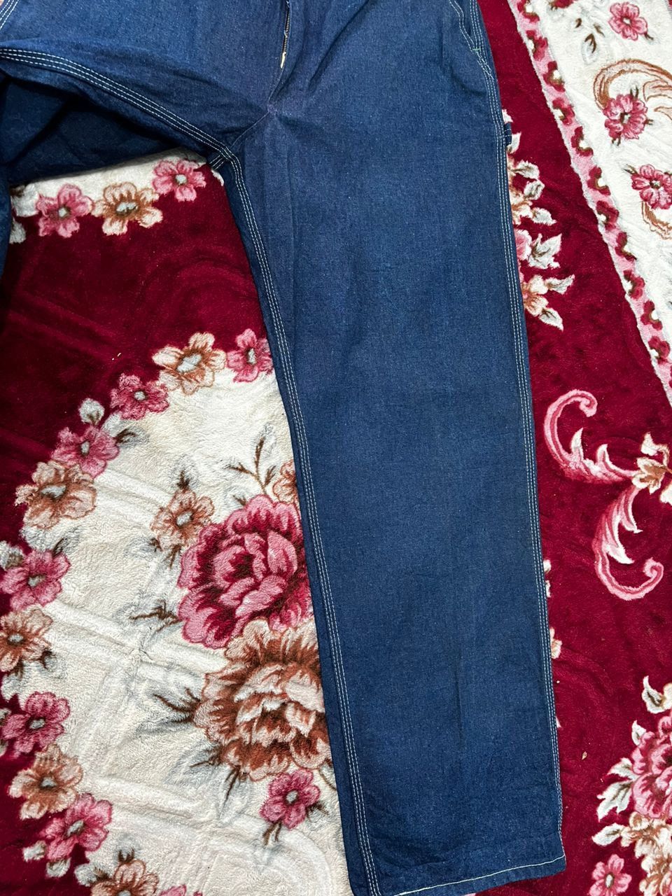 Oshkosh Vtg 60s,70s Oshkosh BGosh Carpenter Denim Size US 33 - 15 Thumbnail