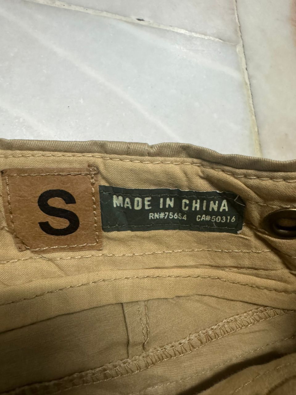 Abercrombie & Fitch Vintage Abercrombie And Fitch Tactical Military Cargo Zipper Size US 31 - 11 Thumbnail