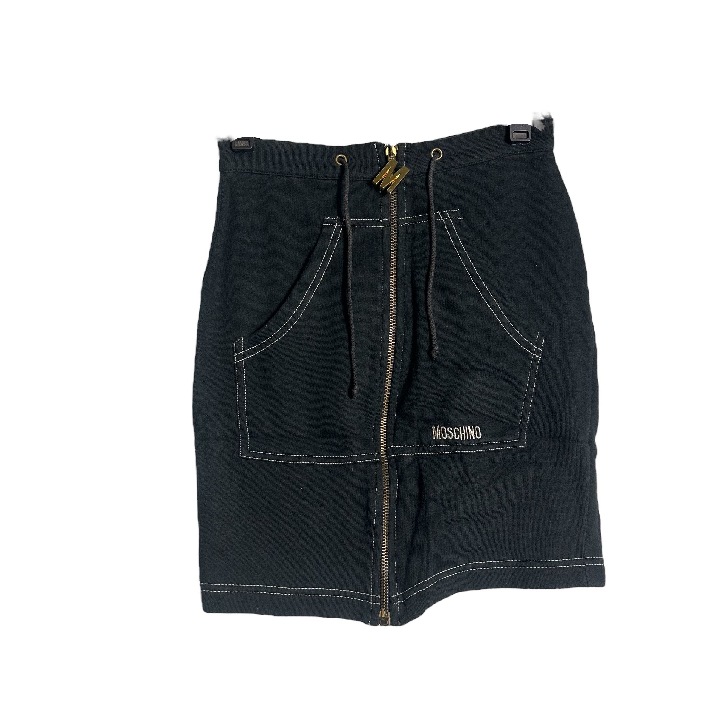 Moschino 🔥RARE🔥Vintage Moschino Jeans Mini Skirt Made in Italy Size 27" / US 4 / IT 40 - 1 Thumbnail