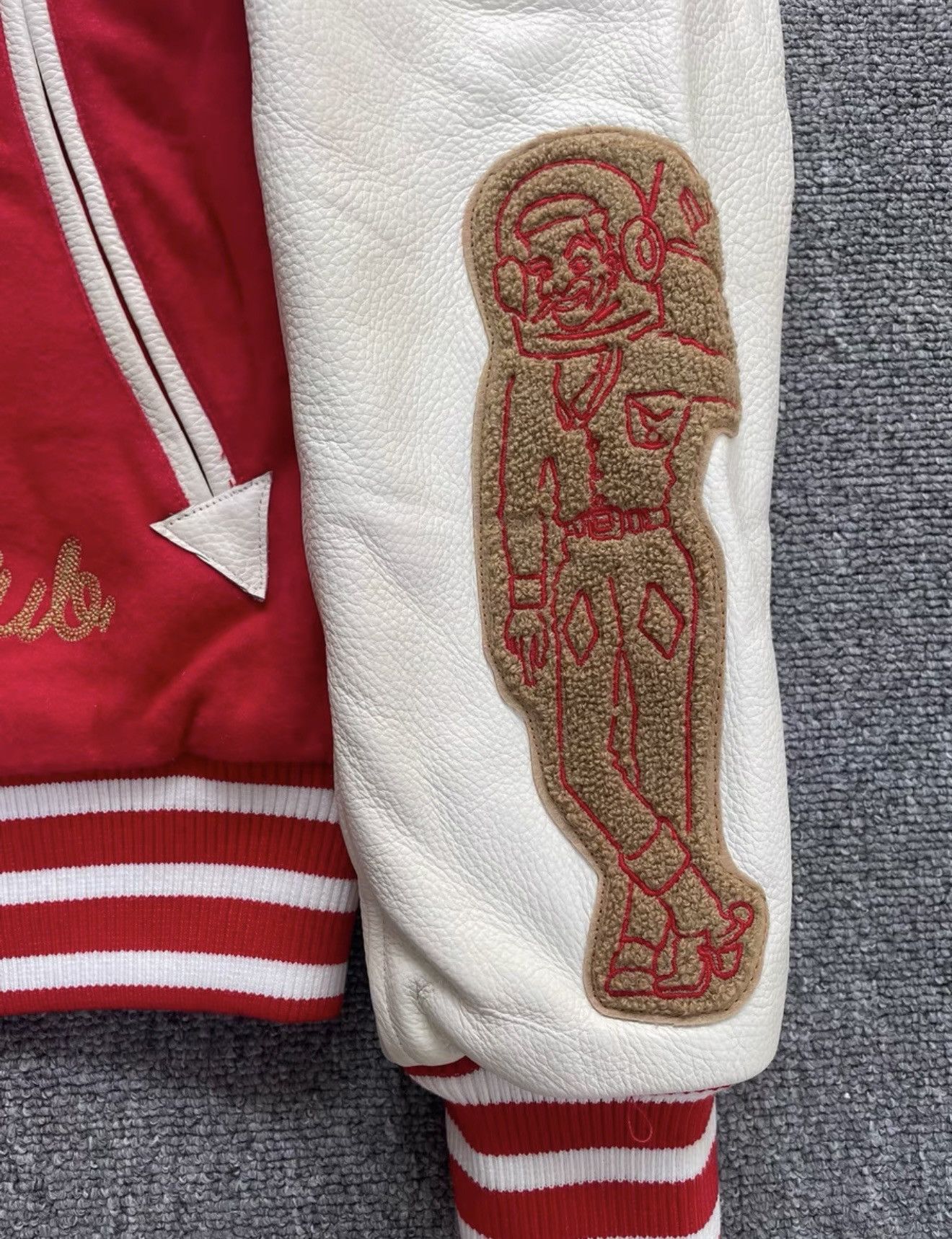 Billionaire Boys Club Billionaire Boys Club Leather Baseball Puffer Jacket Size US L / EU 52-54 / 3 - 6 Thumbnail