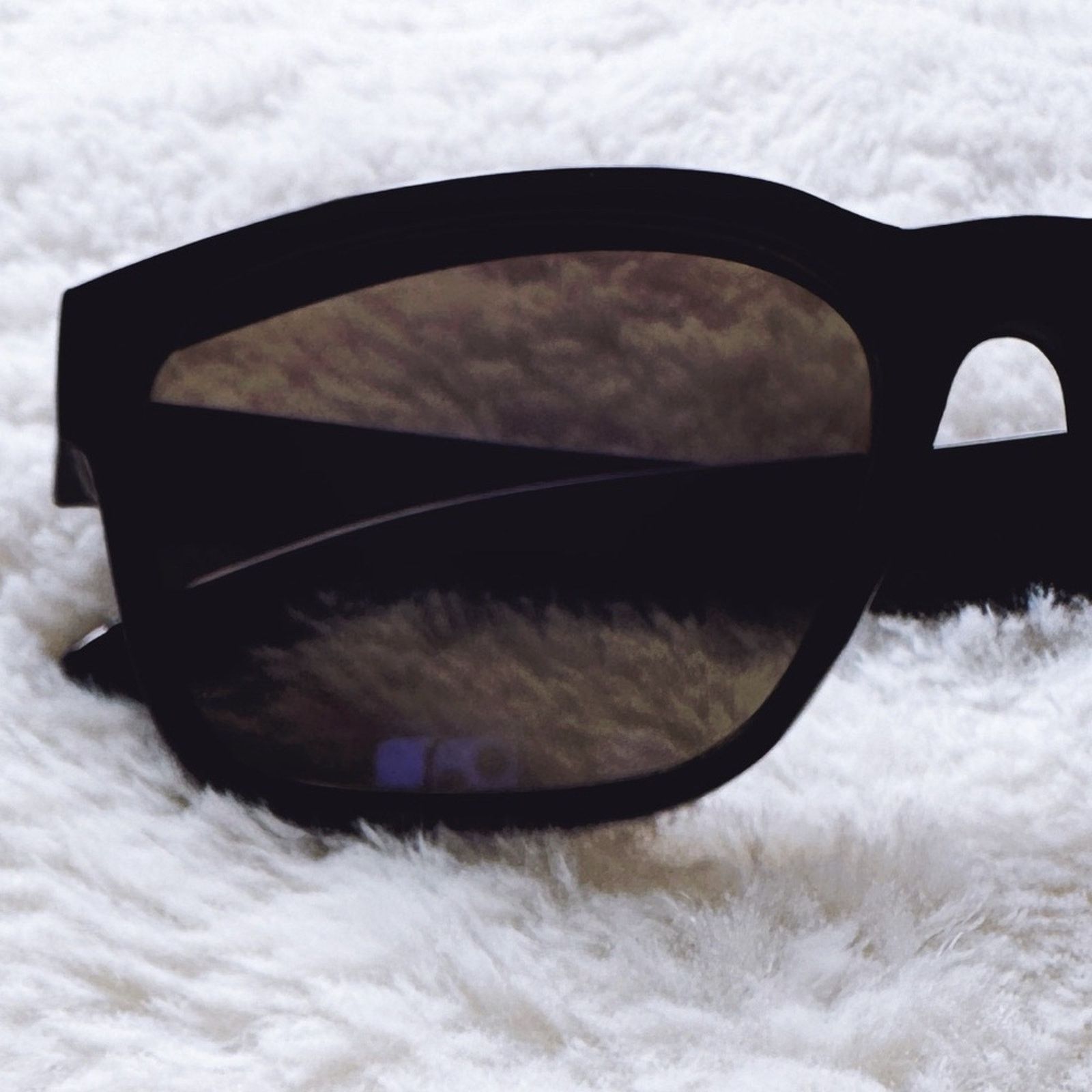 Other Cedric Black w/ Blue Lenses Mirrored Sunglasses Size ONE SIZE - 4 Thumbnail