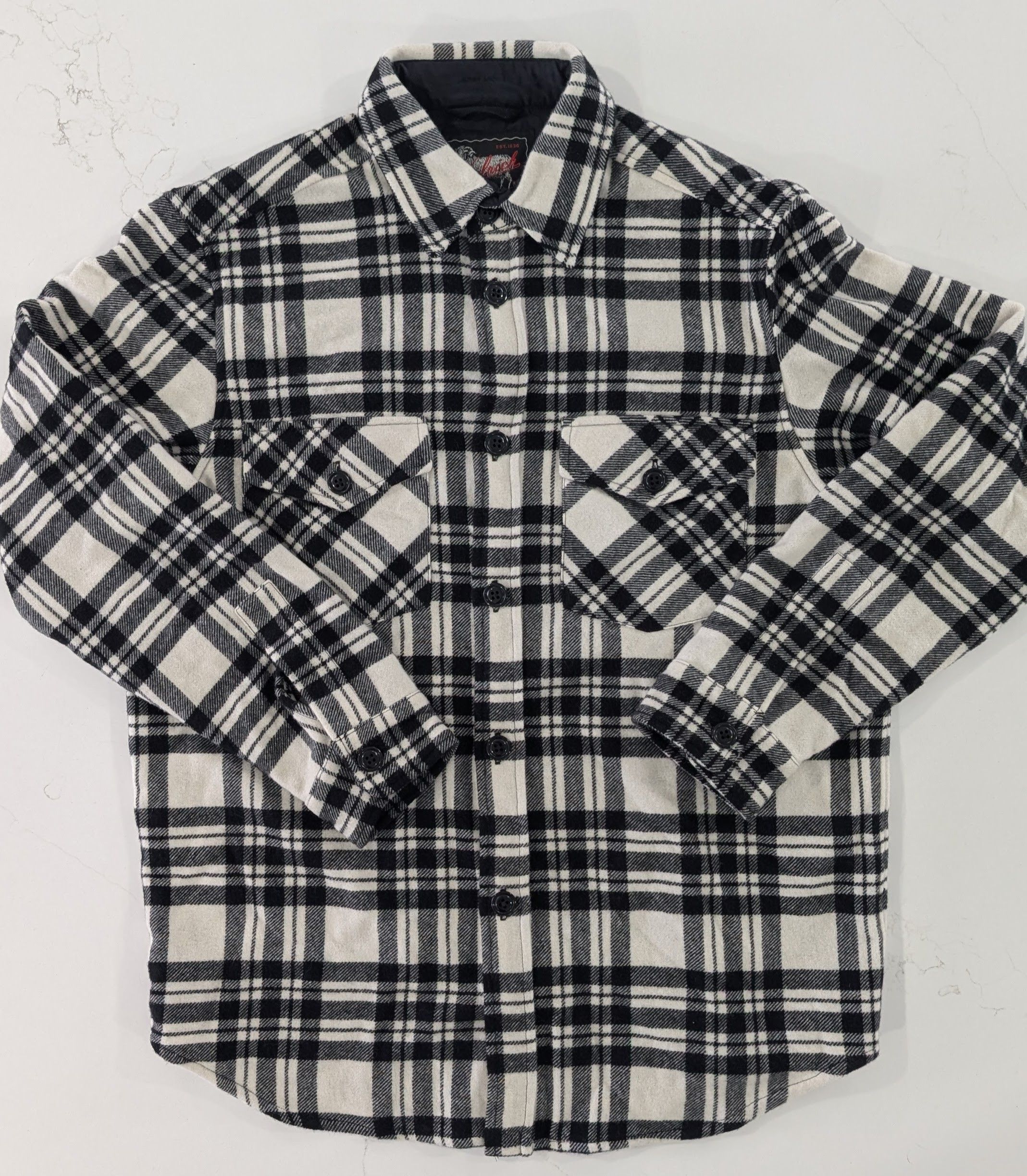 Woolrich Woolen Mills Woolrich 100% Cashmere Overshirt Shacket Italian Size Medium Size US M / EU 48-50 / 2 - 1 Thumbnail
