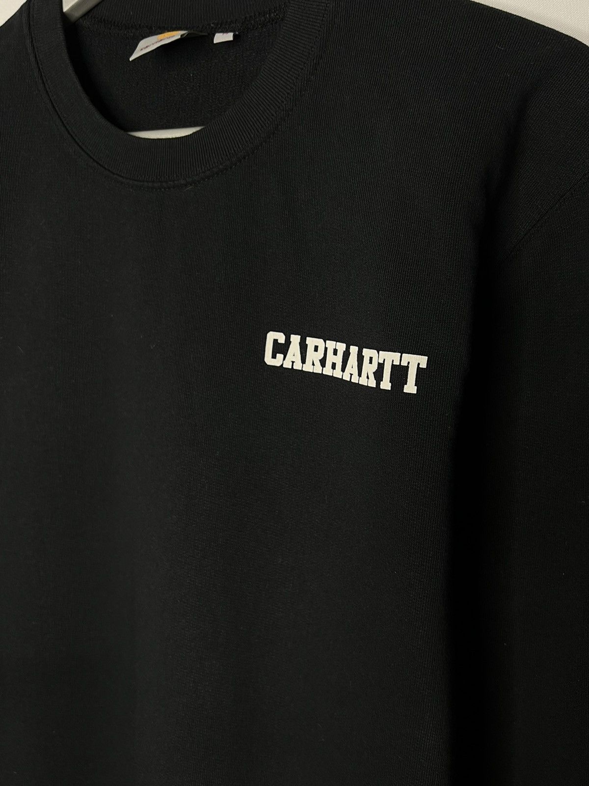 Carhartt 🔥Carhartt College Script Sweatshirt Pullover Long Sleeve🔥 Size US M / EU 48-50 / 2 - 3 Thumbnail