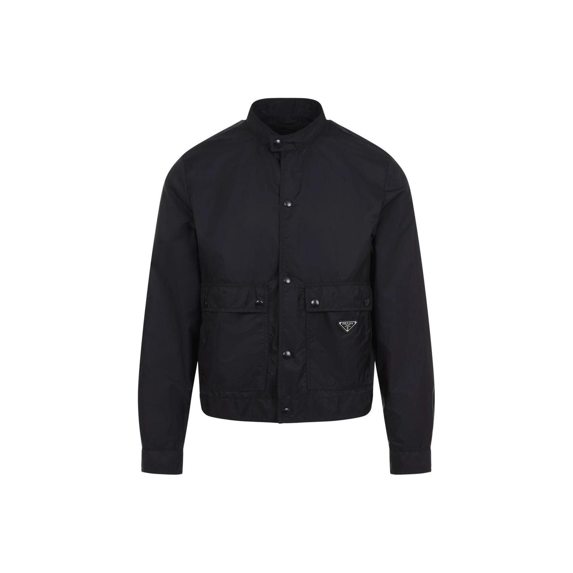 Prada Prada Re-Nylon Snap Button Jacket Size L Size US L / EU 52-54 / 3 - 1 Thumbnail