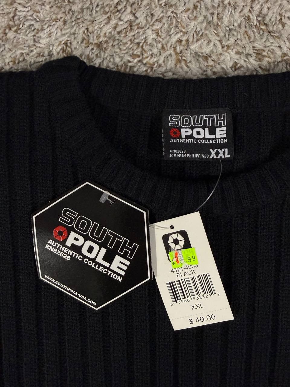 Southpole Southpole Y2K Streetwear Striped Knit Sweater Hip Hop Size US XXL / EU 58 / 5 - 8 Thumbnail