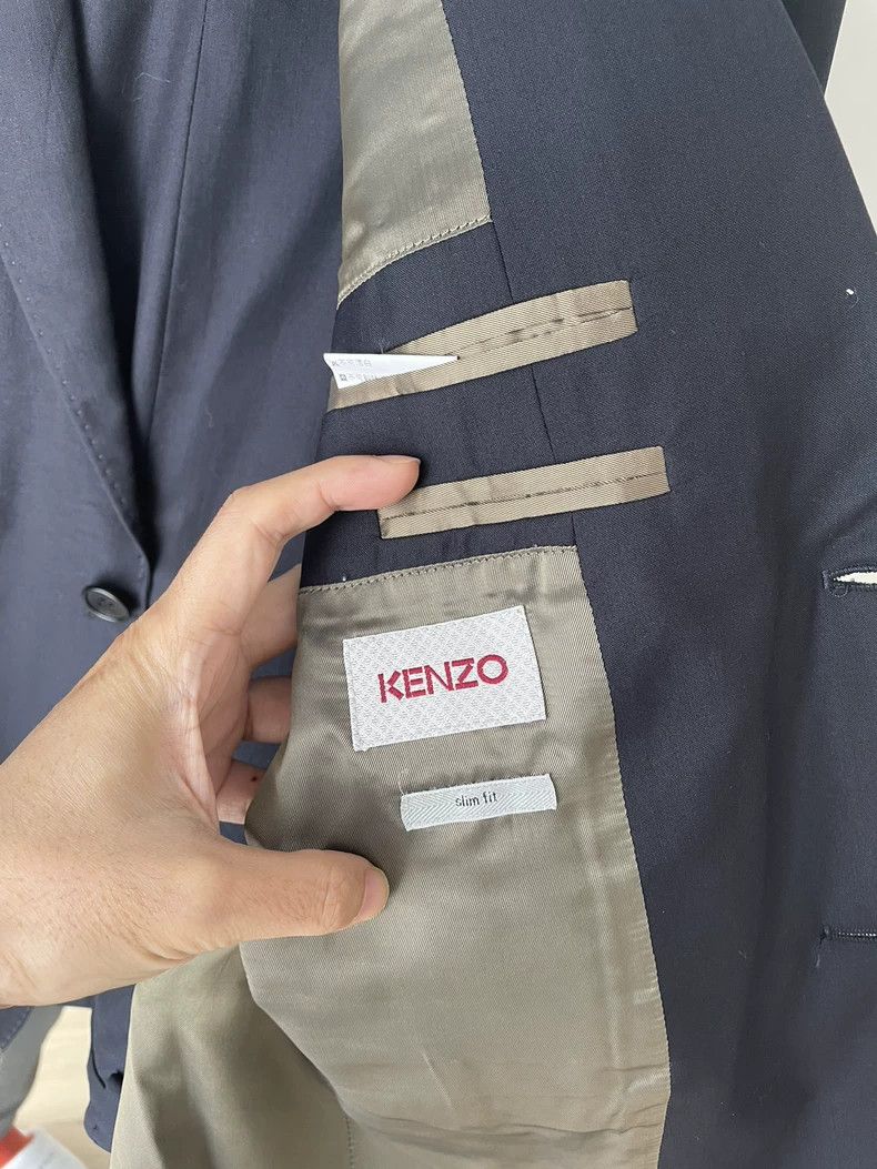 Kenzo KENZO The suit is made of wool and mulberry silk Size 46L - 2 Thumbnail