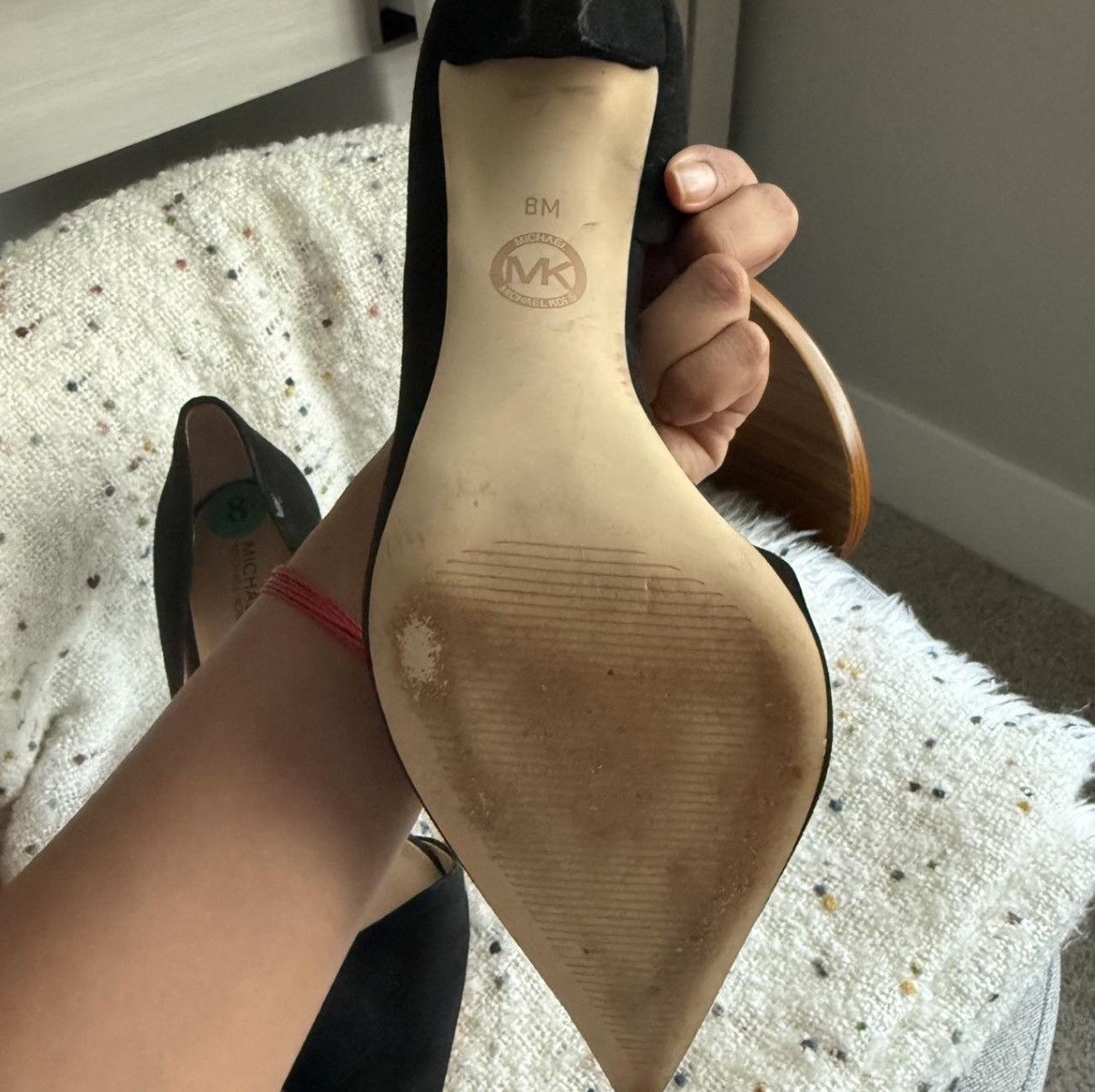 Michael Kors Micheal Kors size 8 suede heels Size US 8 / IT 38 - 4 Thumbnail