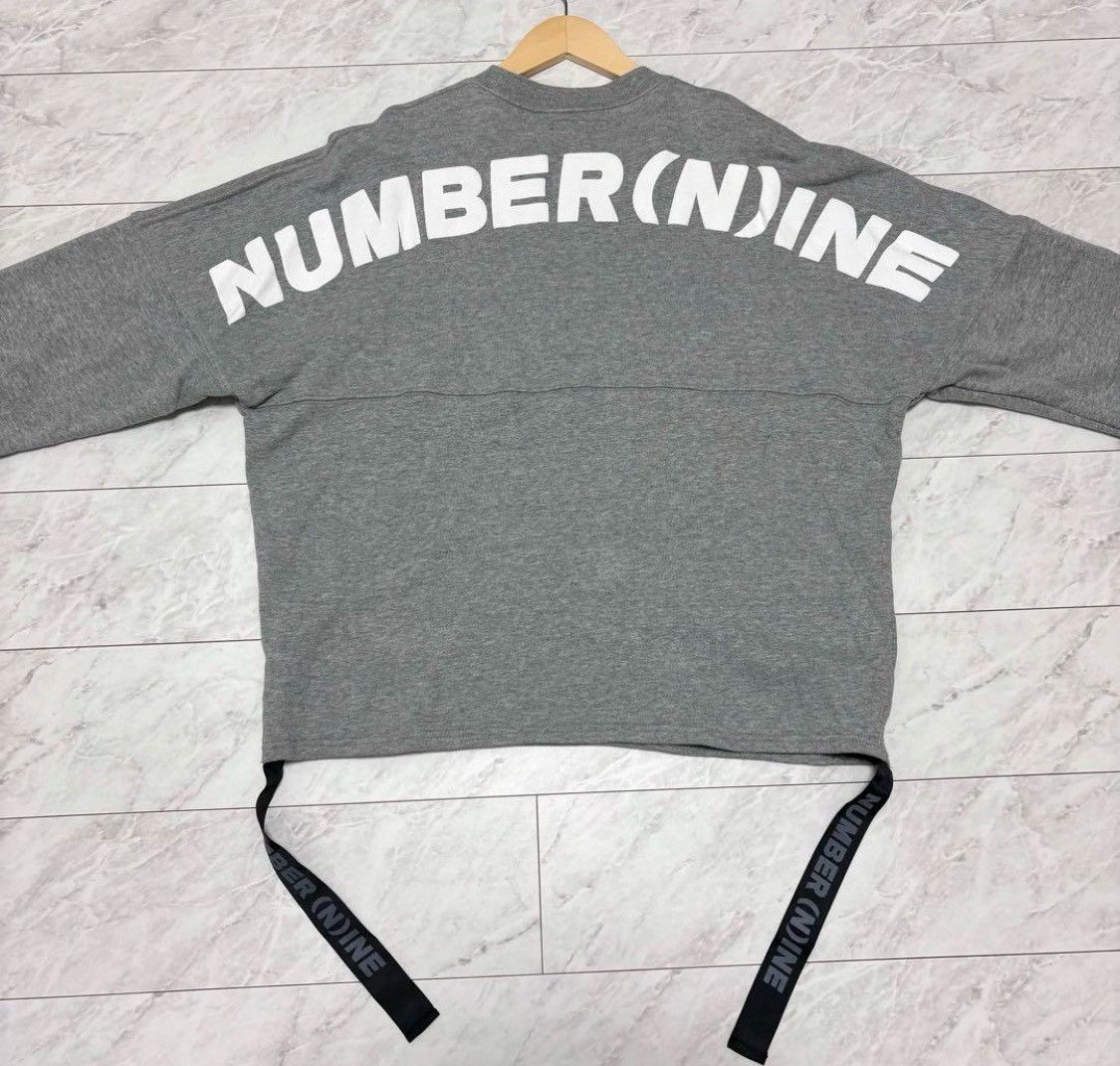Number (N)ine number nine back logo sweatshirt Size US M / EU 48-50 / 2 - 3 Thumbnail
