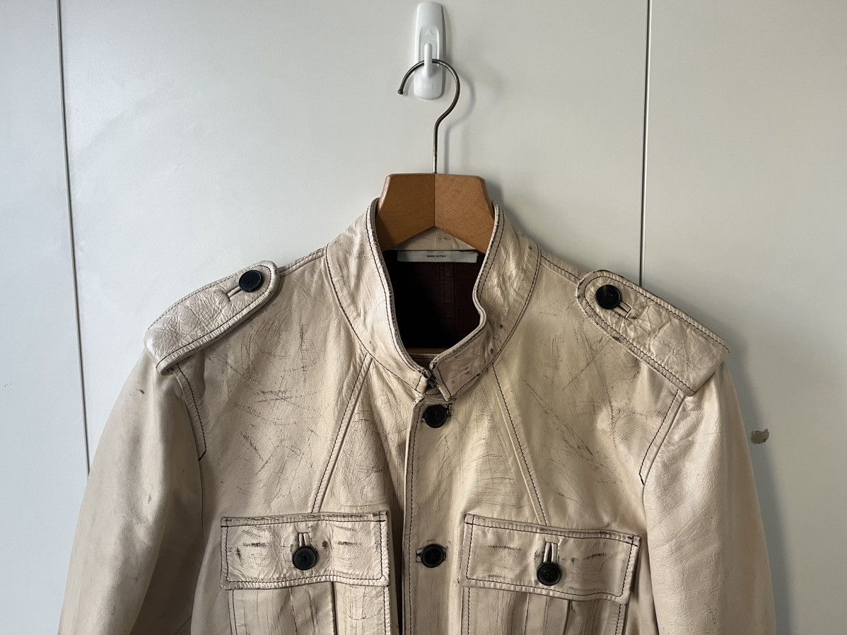 Yves Saint Laurent 2002ss Tomford Era YSL distressed jacket Size US L / EU 52-54 / 3 - 3 Thumbnail