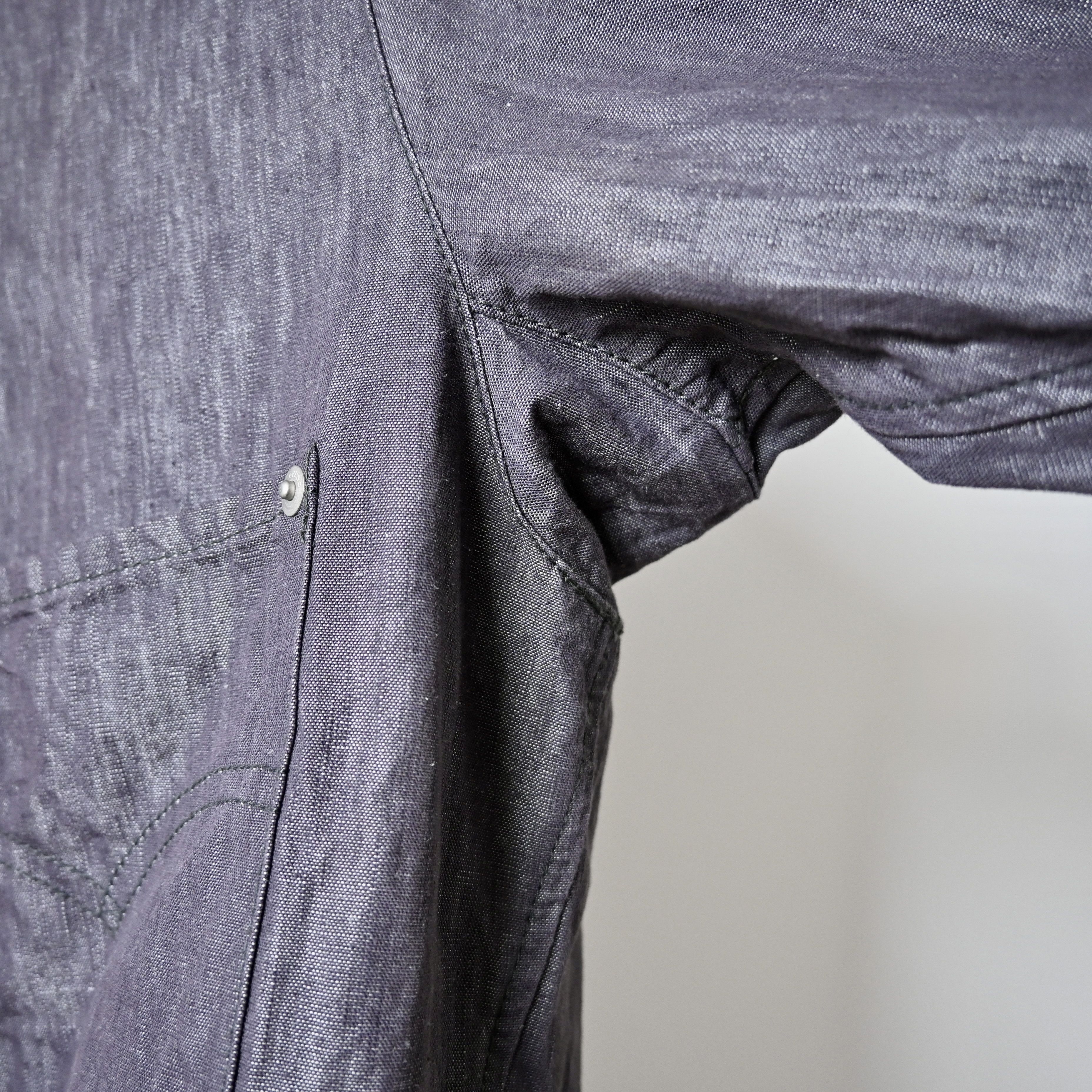 Levi's VTG 2000s Levi's ENGINEERED JEANS cotton linen work shirt Size US L / EU 52-54 / 3 - 12 Thumbnail