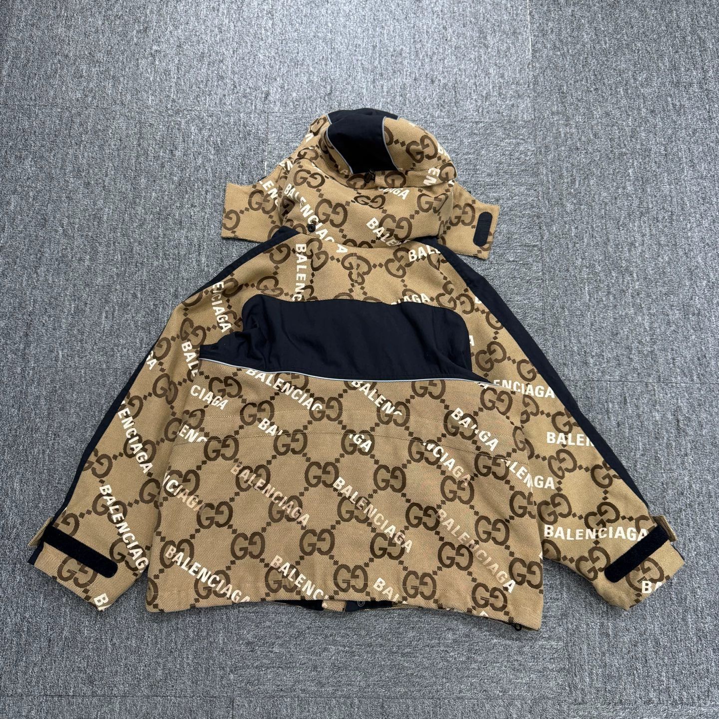 Gucci Gucci Balenciaga Text Print Jacket 36 Size US XXS / EU 40 - 5 Thumbnail