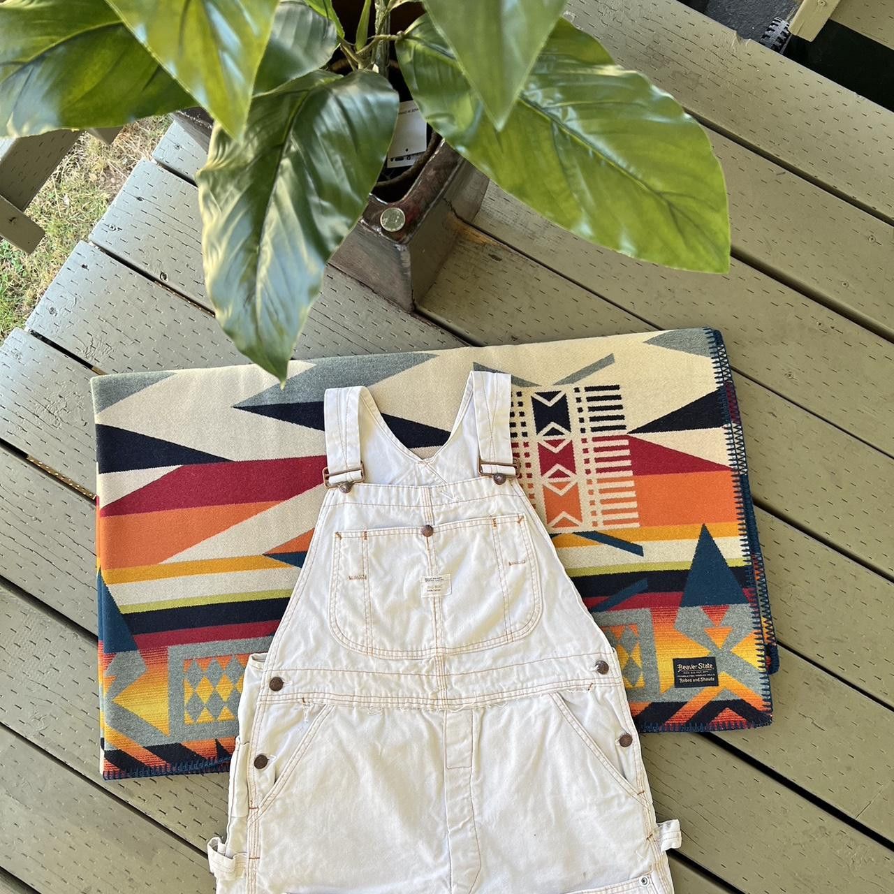 Big Mac Vintage 60s Big Mac Painter Overalls Distressed Donut Button Size US 34 / EU 50 - 1 Thumbnail