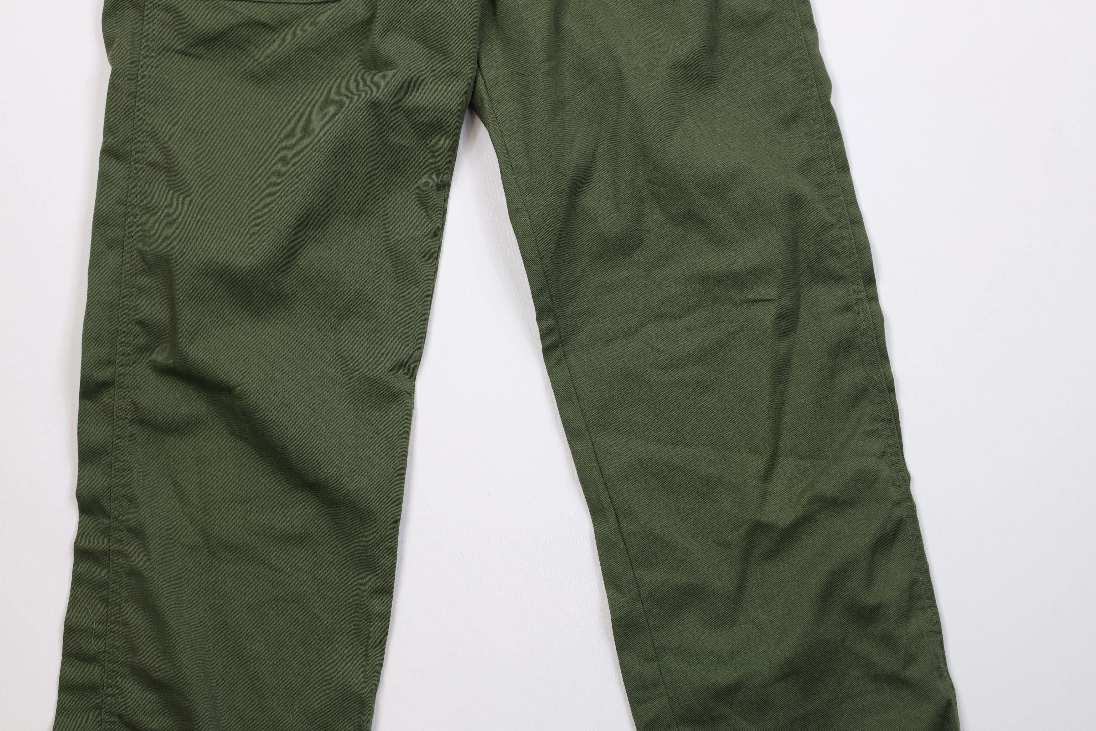 Vintage Vintage 50s Streetwear Sanforized Utility Pants Green USA Size US 28 / EU 44 - 4 Thumbnail