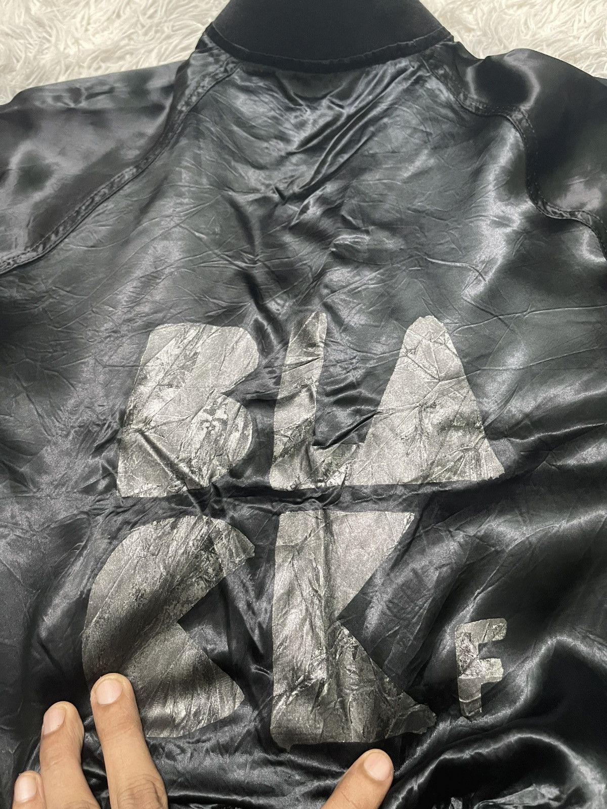 Comme des Garcons AD2013 COMME DES GARCONS BOMBER JACKET BLACK Size US XS / EU 42 / 0 - 15 Thumbnail