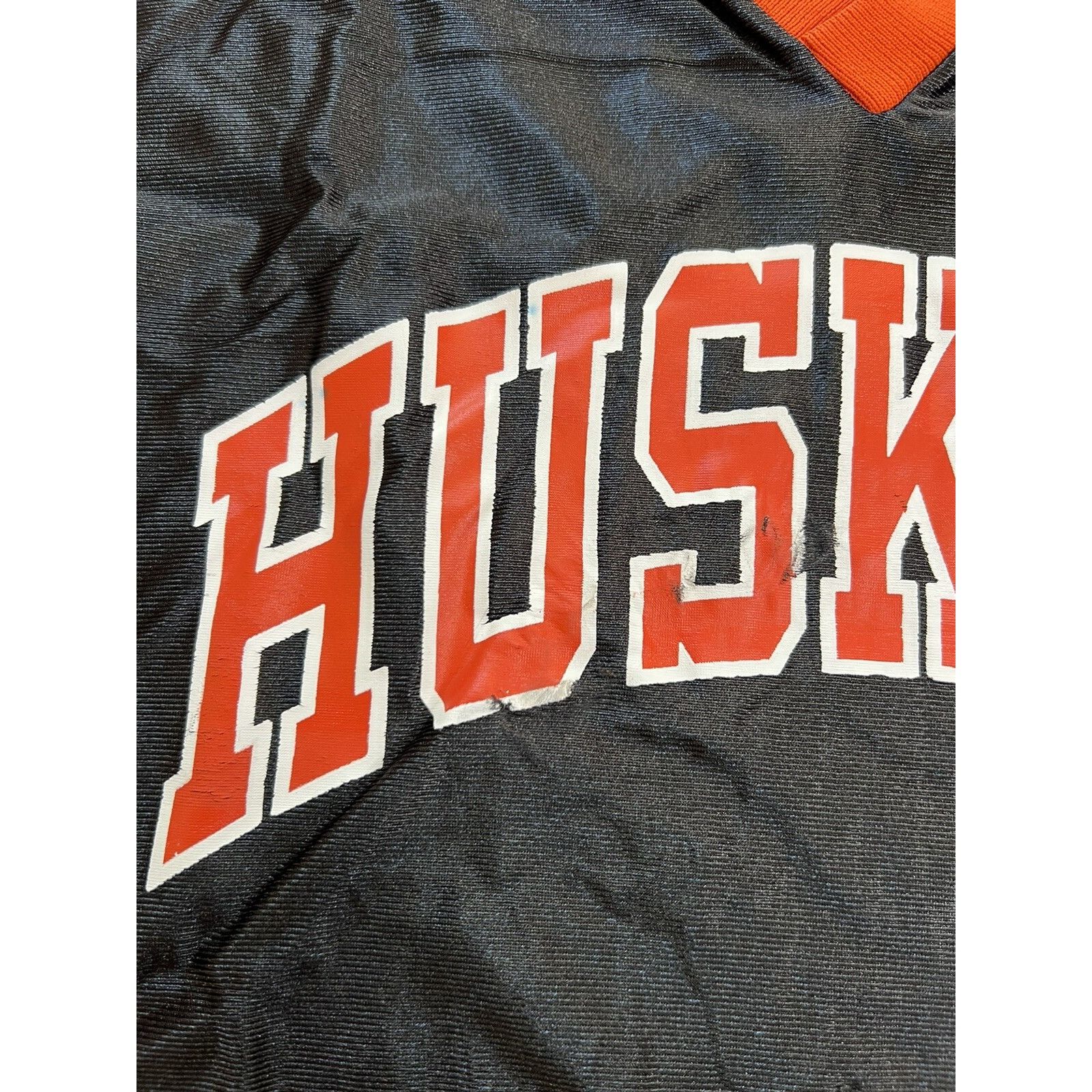 Other Vintage Huskies Football Jersey Size XL Black Orange Spell O Size US XL / EU 56 / 4 - 4 Thumbnail