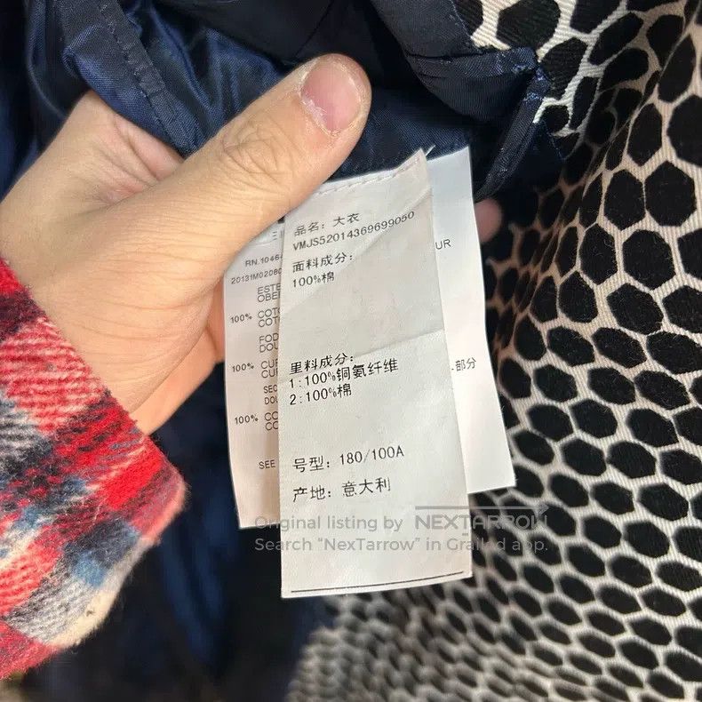 Jil Sander Jil Sander size 50 Honeycomb full print coat Size US M / EU 48-50 / 2 - 4 Thumbnail