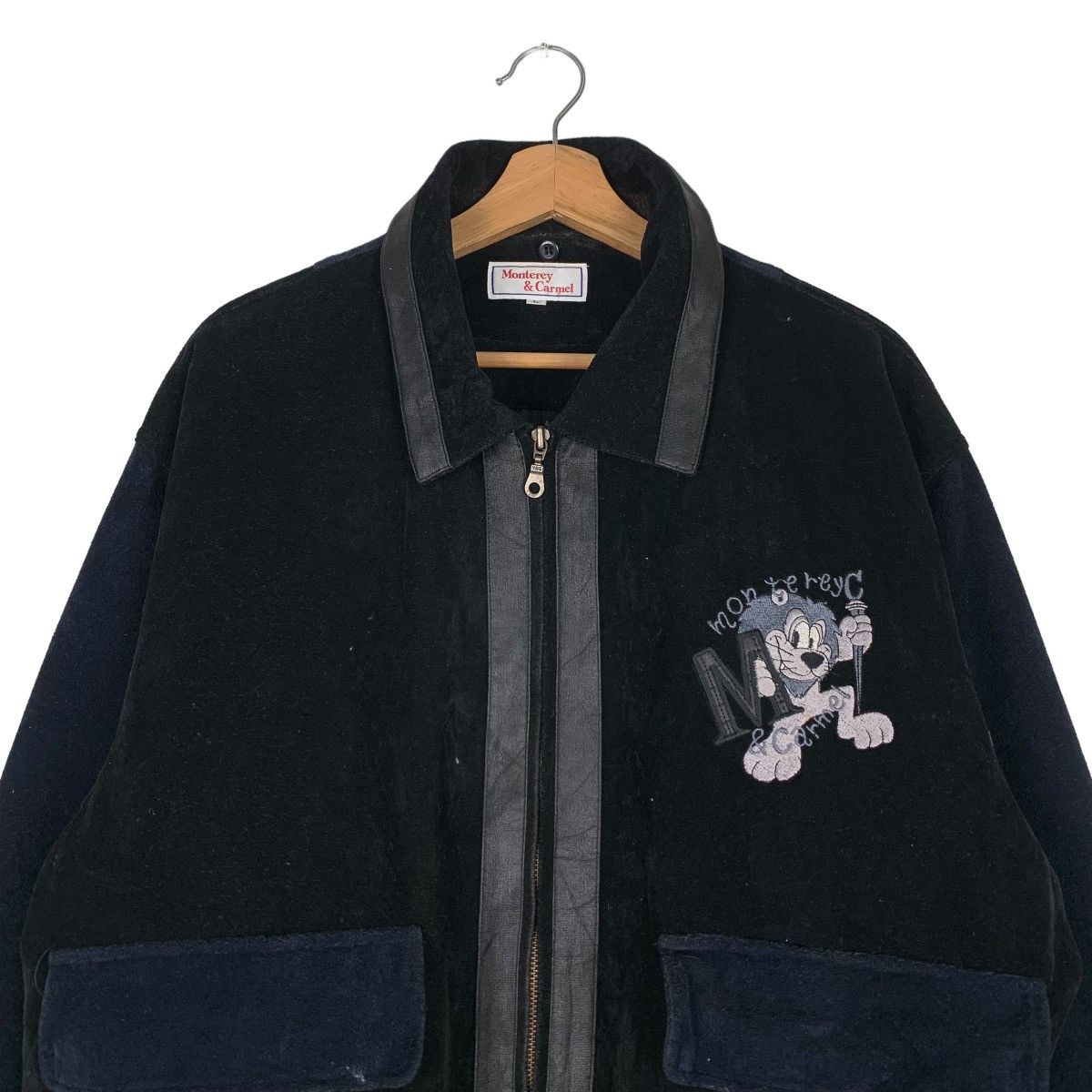 Japanese Brand MONTEREY & CARMEL Domenica Big Logo Cartoon Jacket #0918-C41 Size US L / EU 52-54 / 3 - 2 Thumbnail
