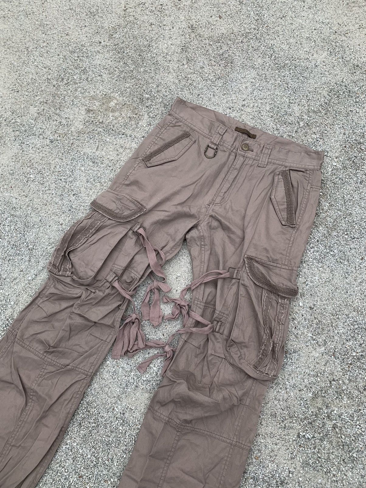 If Six Was Nine × Le Grande Bleu (L.G.B.) 💥Bondage💥Dack Dive Cargo Pants Size US 32 / EU 48 - 3 Thumbnail