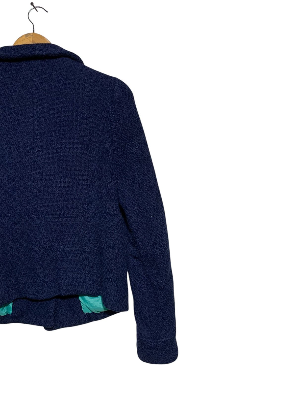 Bape 🔥BAPY TWEED JACKETS NAVY BLUE Size M / US 6-8 / IT 42-44 - 6 Thumbnail