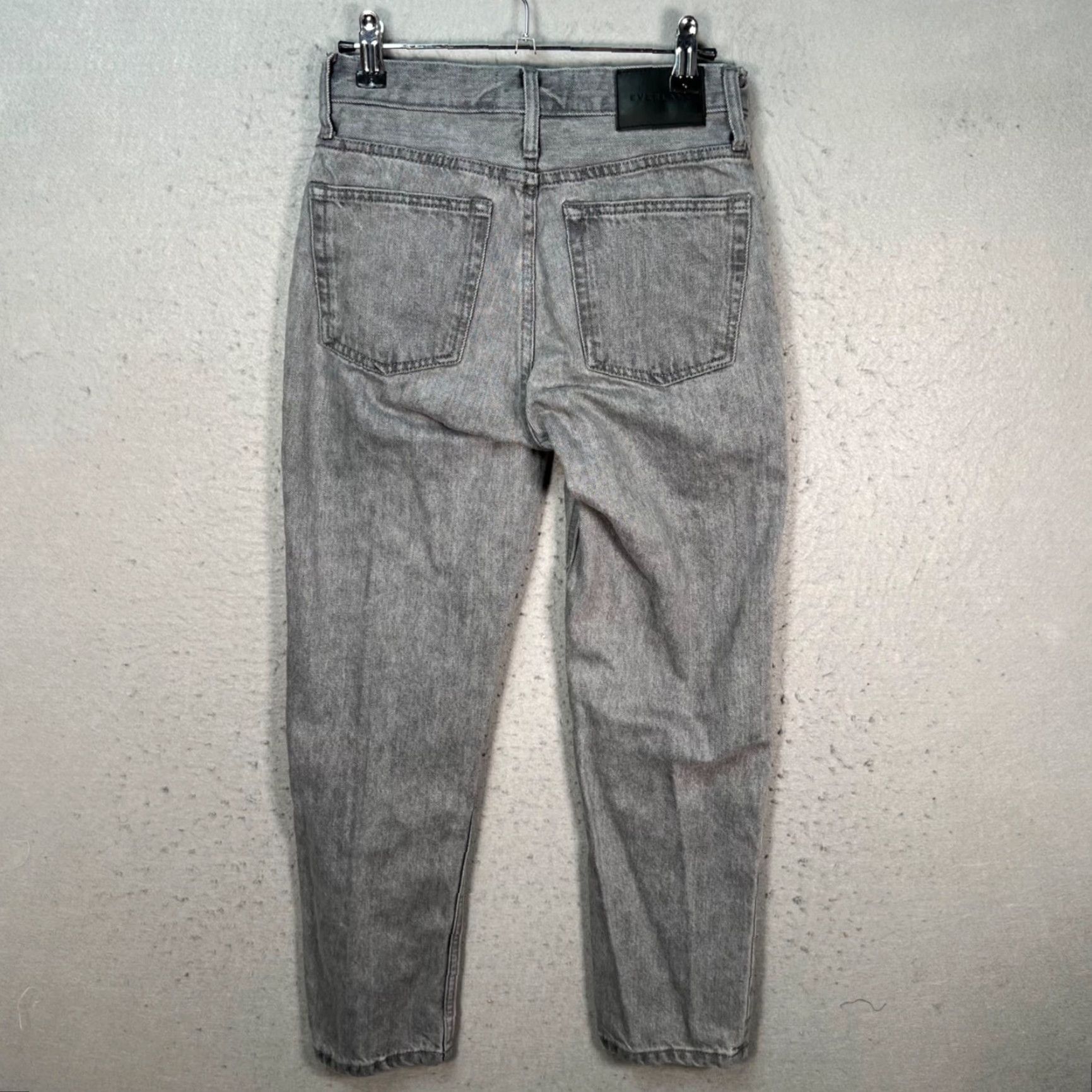 Everlane Everlane Jeans 90s Crop Gray Organic Cotton High-Waisted Womens Size 24 Denim Casual Womens Size 42" / US 20 - 2 Thumbnail