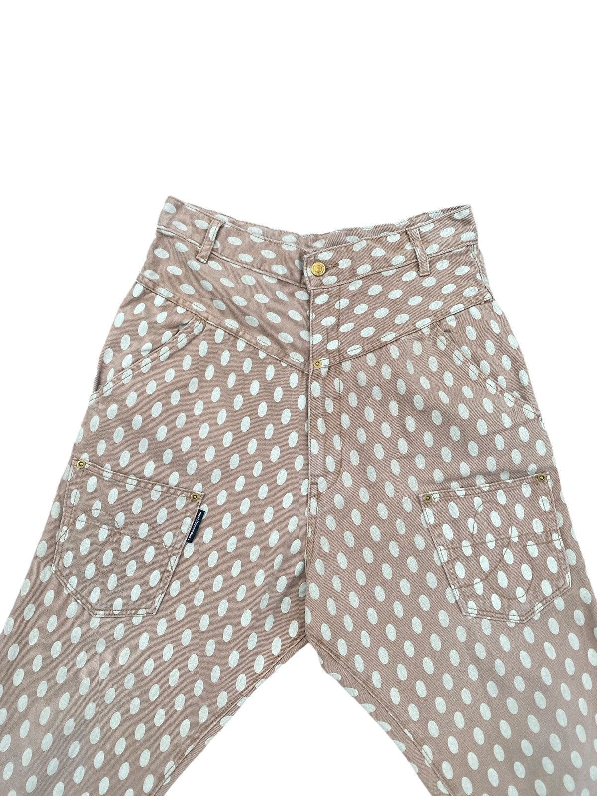 Issey Miyake MERCIBEAUCOUP Polka Dot Double Face Jeans Size US 30 / EU 46 - 4 Thumbnail