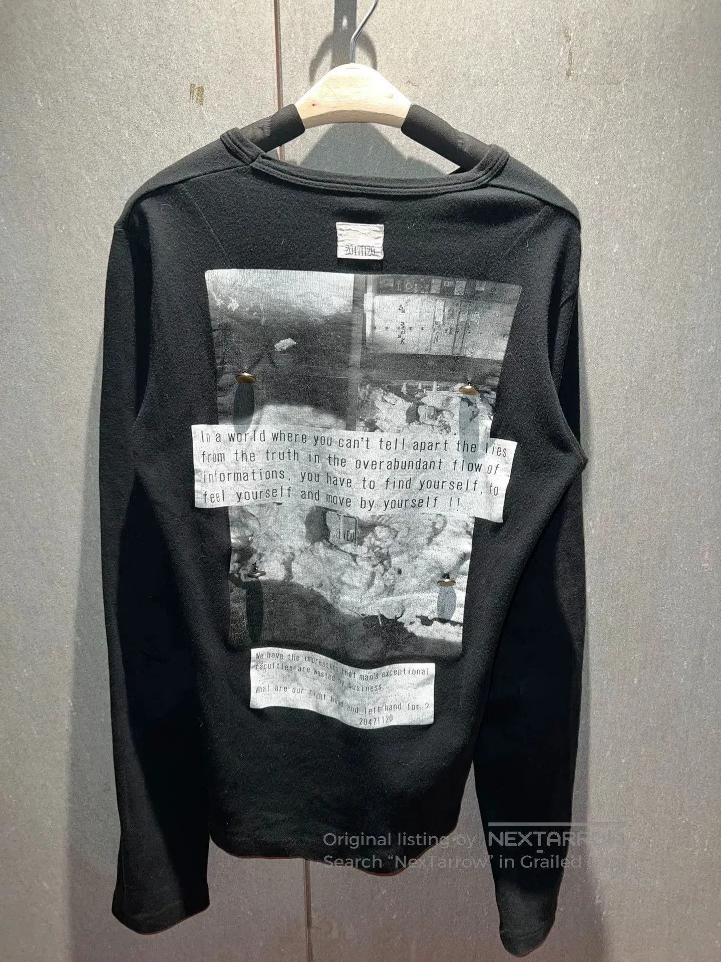 BRUT Archive harajuku archive long sleeve shirt with print. Size US M / EU 48-50 / 2 - 1 Thumbnail