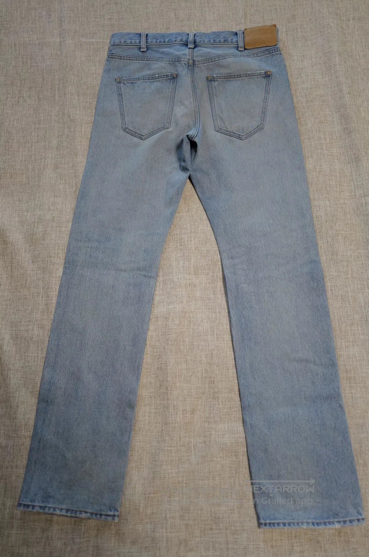 Celine Celine CR001 Blue Washed Denim Jeans. Size US 29 - 2 Thumbnail