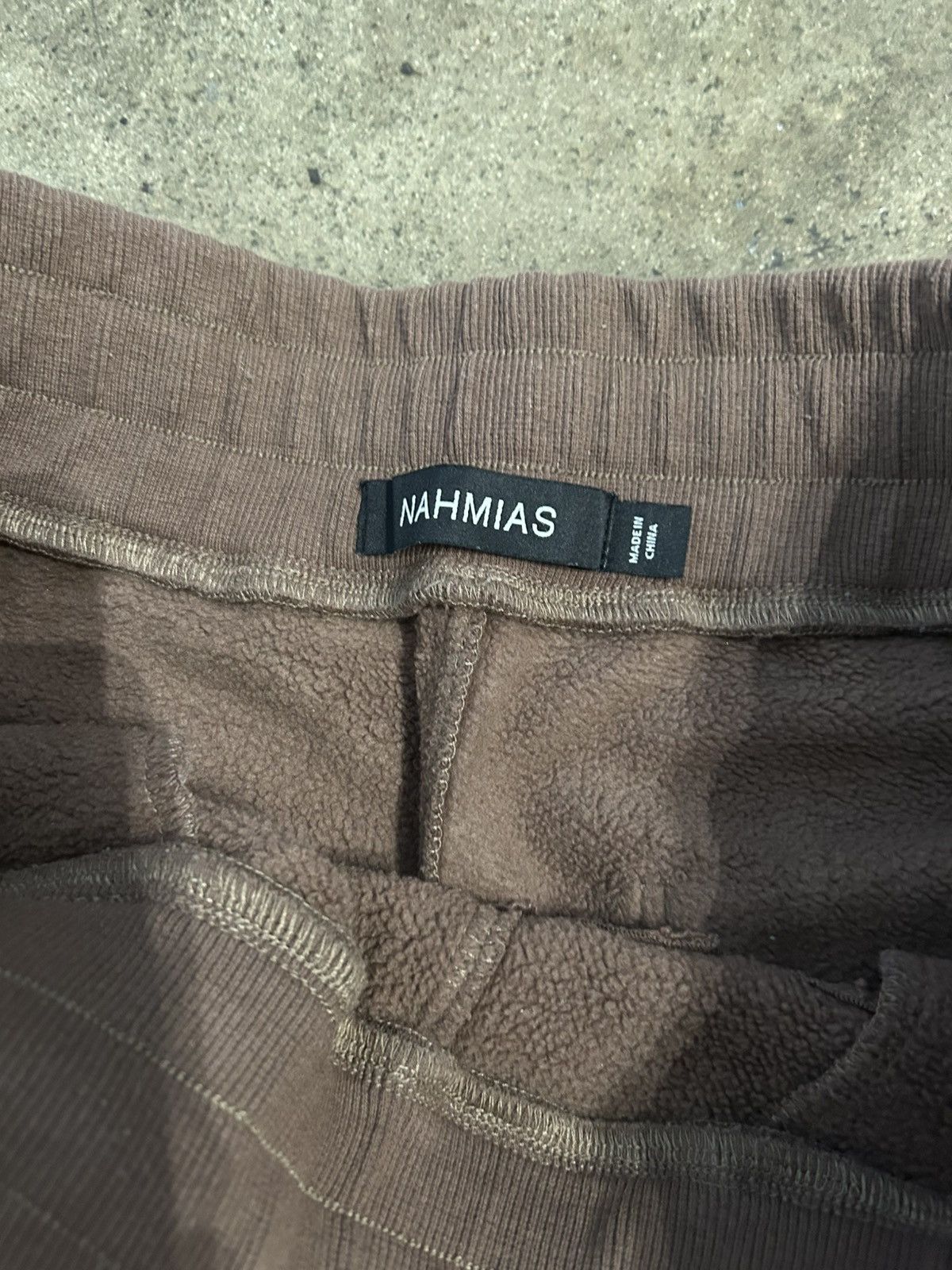 Nahmias Nahmias Brown Logo Sweatpants Size US 30 / EU 46 - 4 Thumbnail