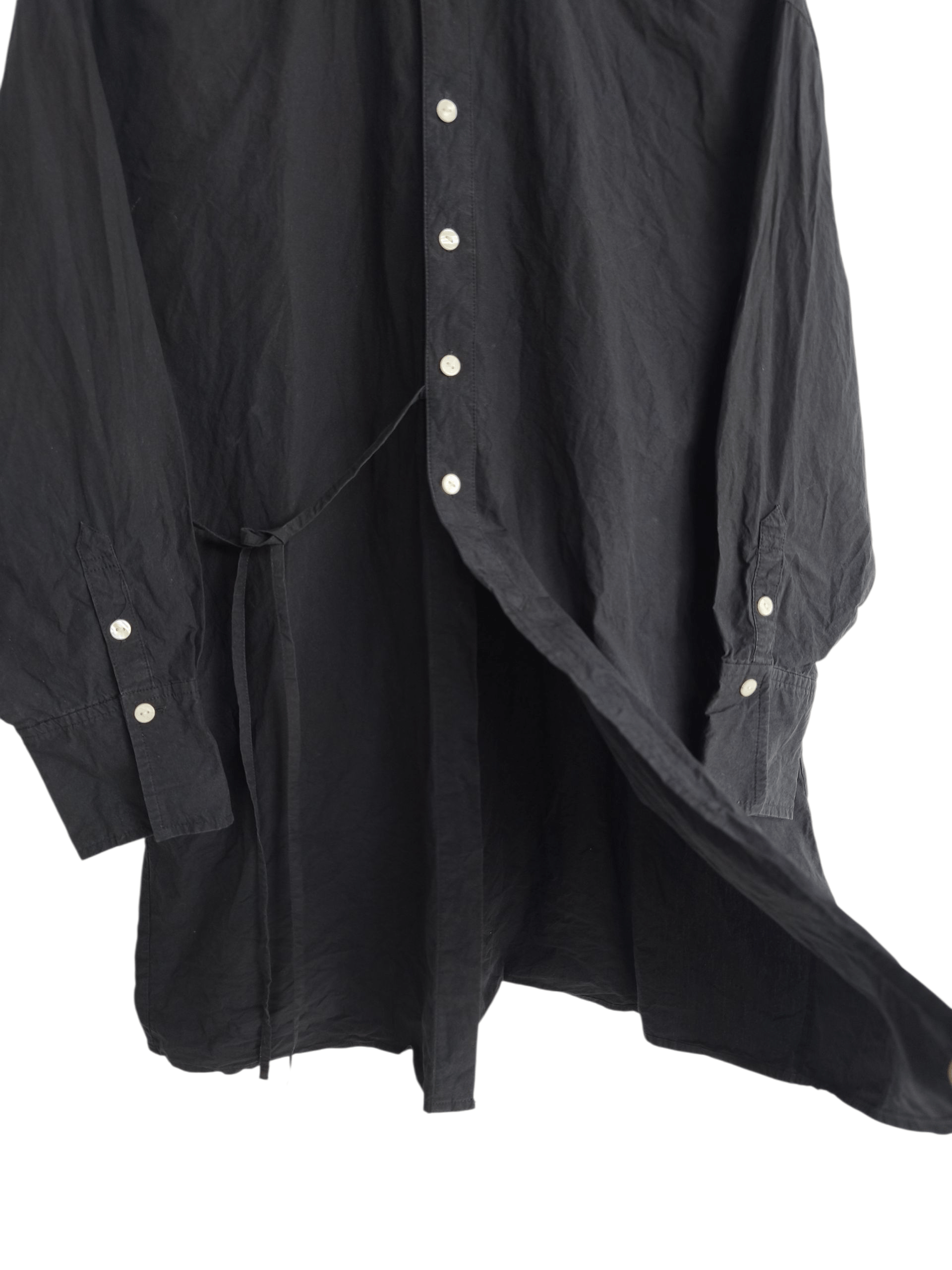 Yohji Yamamoto Yohji Yamamoto Noir shirt Size US XL / EU 56 / 4 - 4 Thumbnail