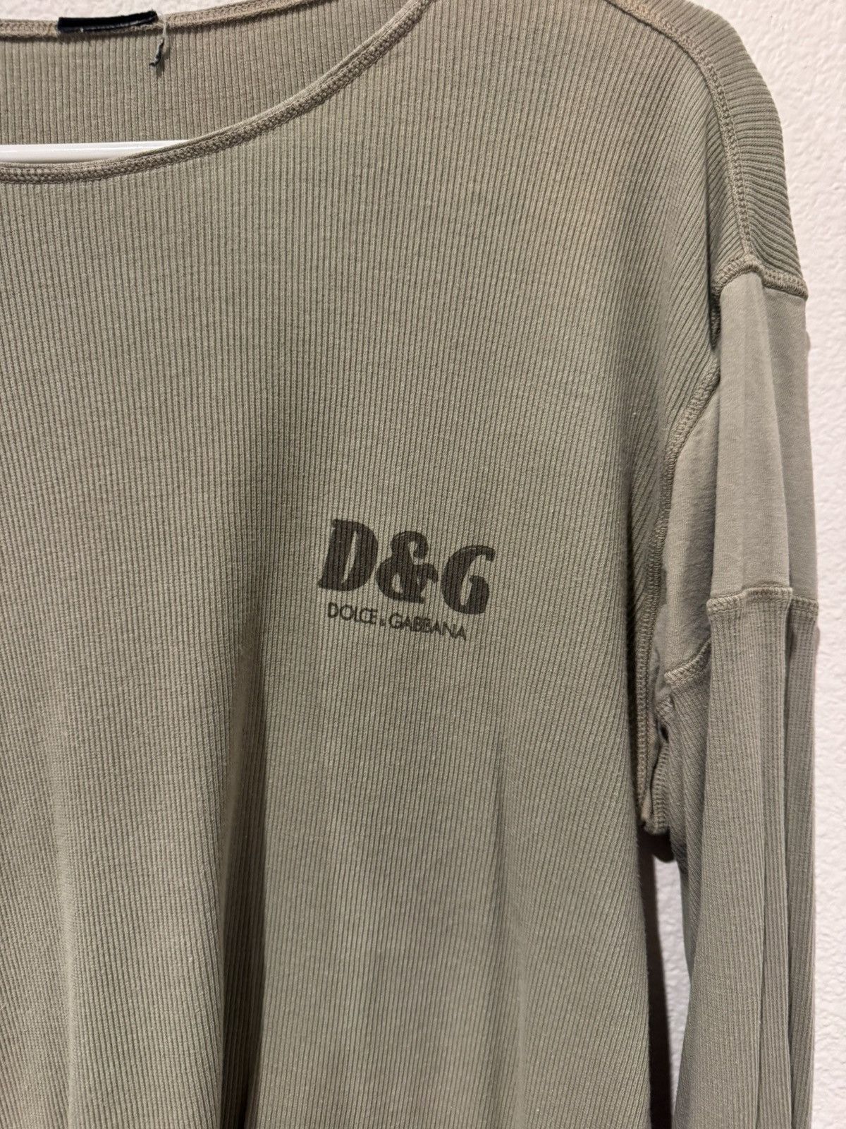 Dolce & Gabbana Dolce and Gabbana Vintage Long Sleeve Shirt Size US M / EU 48-50 / 2 - 2 Thumbnail