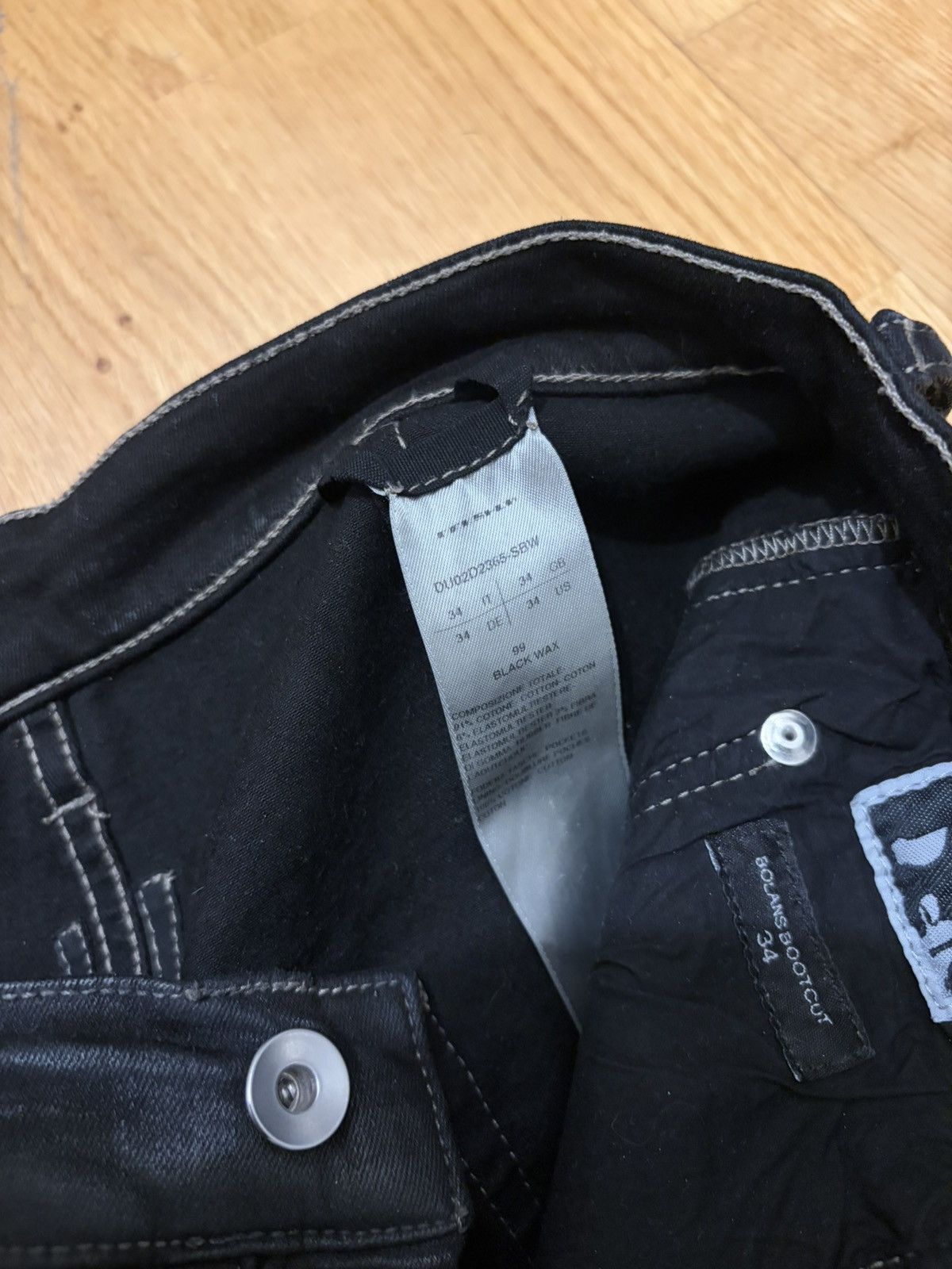 Rick Owens Drkshdw Rick Owens DRKSHDW Bolan Bootcut Jeans Size US 34 / EU 50 - 4 Thumbnail