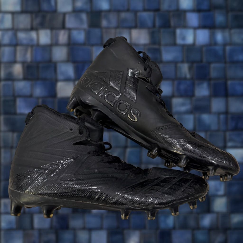 Adidas Adidas Freak X Carbon Mid Football Cleat BW0866 Black Mens Size 9.5 Football Cleat Sneakers Athletic Shoes Sneaker Mens Shoes Black BW0866 Size US 9 / EU 42 - 1 Thumbnail