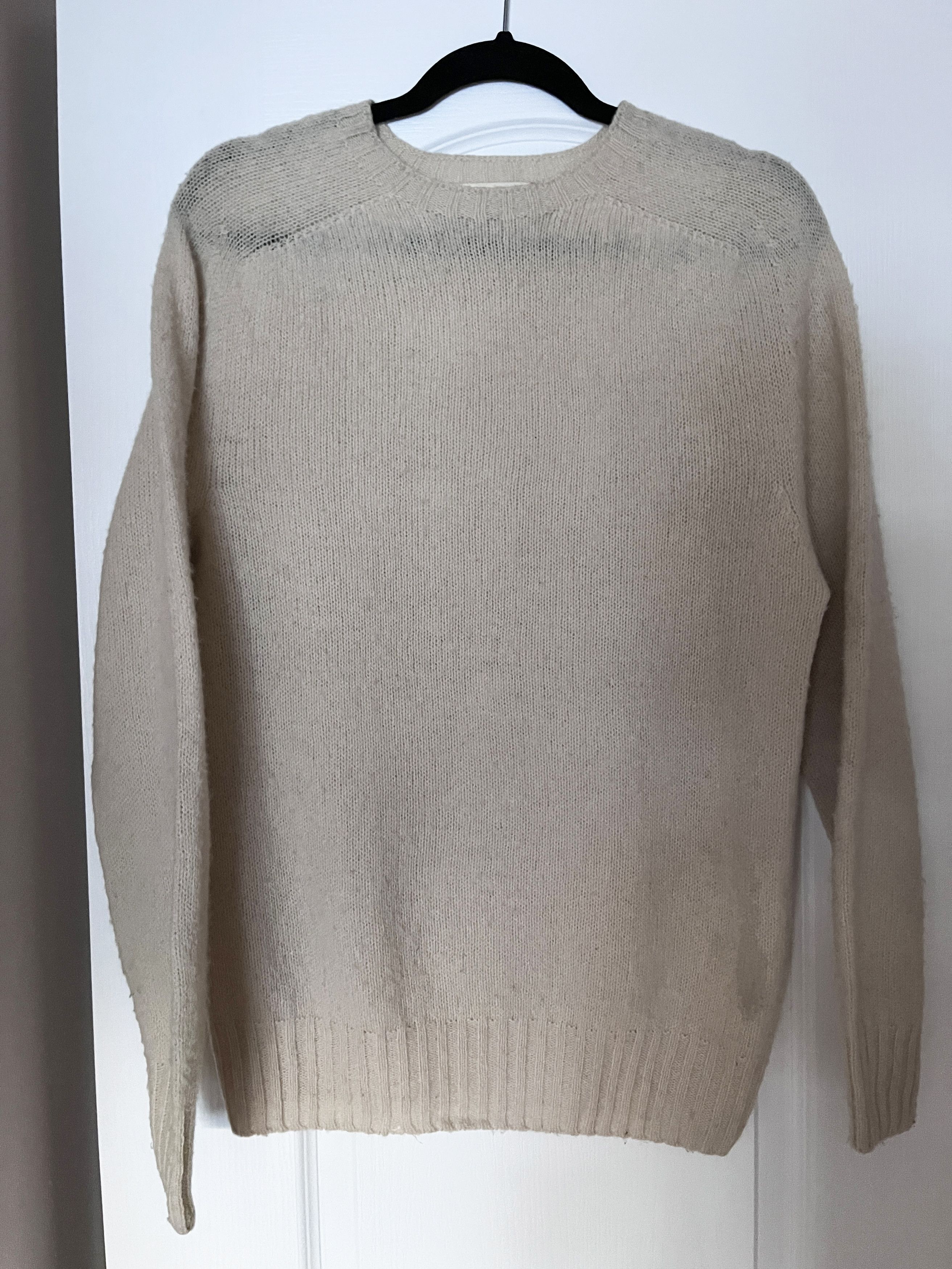 YMC YMC Oatmeal 100% Wool Sweater Made in Scotland Size M Size US M / EU 48-50 / 2 - 1 Thumbnail