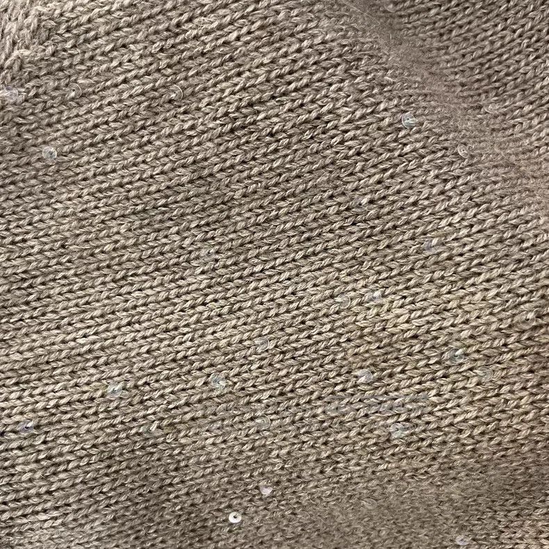 Brunello Cucinelli Brunello Cucinelli Gray Sequined Cashmere Maxi Dress Size M / US 6-8 / IT 42-44 - 8 Thumbnail