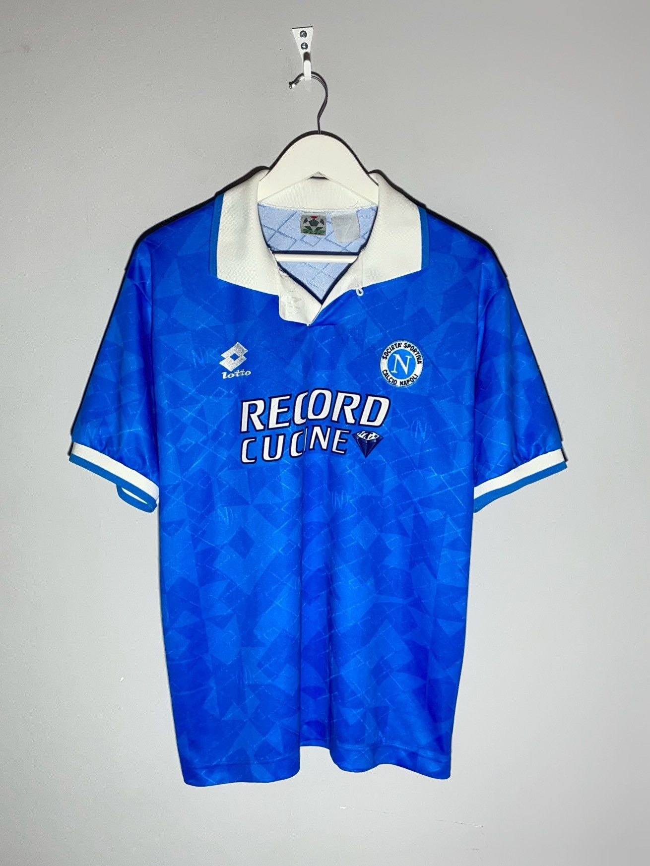 Lotto Sport × Vintage SSC Napoli Lotto 1994/95 Vintage Y2k Football Shirt Size US M / EU 48-50 / 2 - 1 Thumbnail