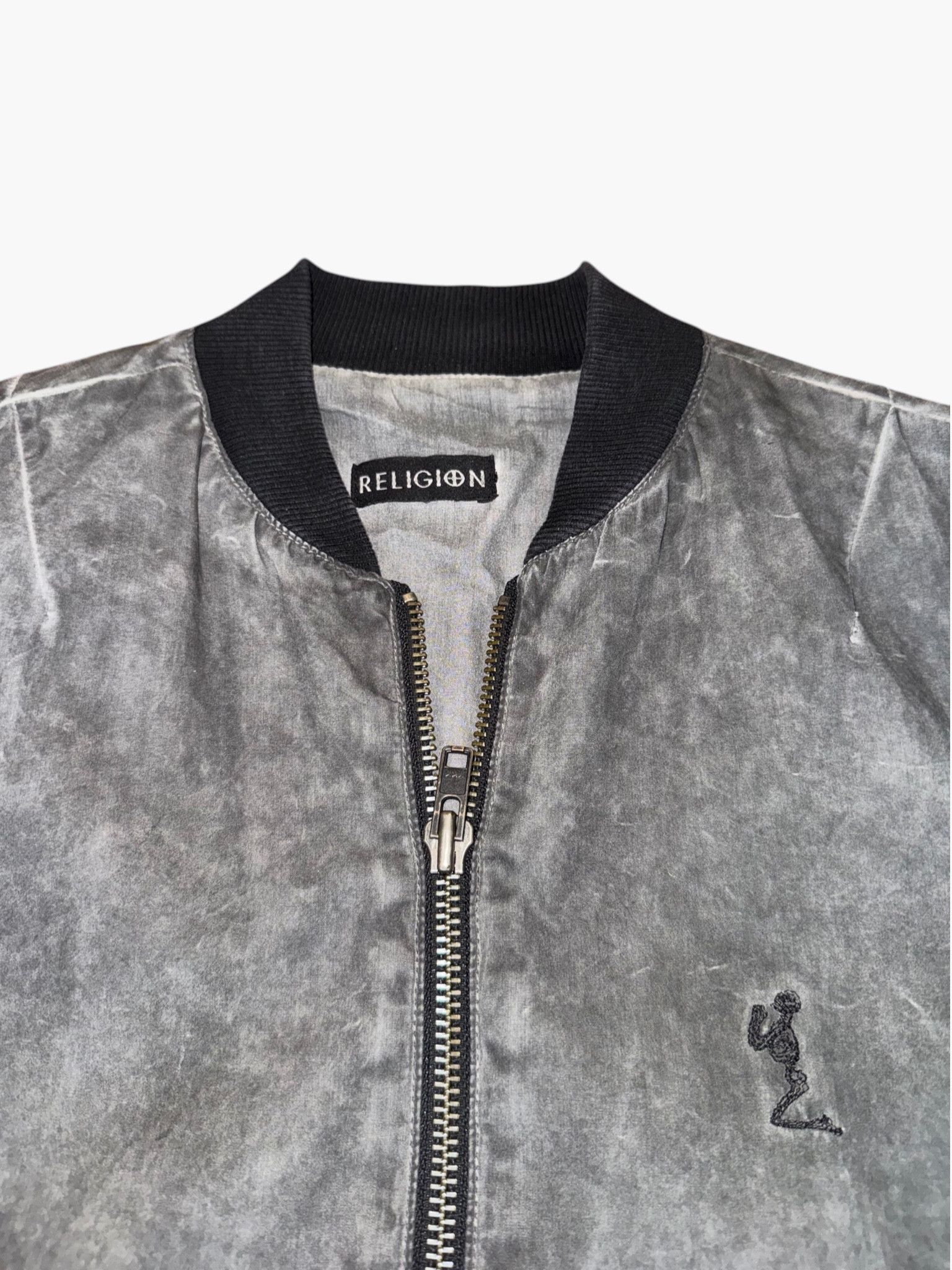 Other Religion London - Grey Essential Bomber Jacket Size US S / EU 44-46 / 1 - 3 Thumbnail