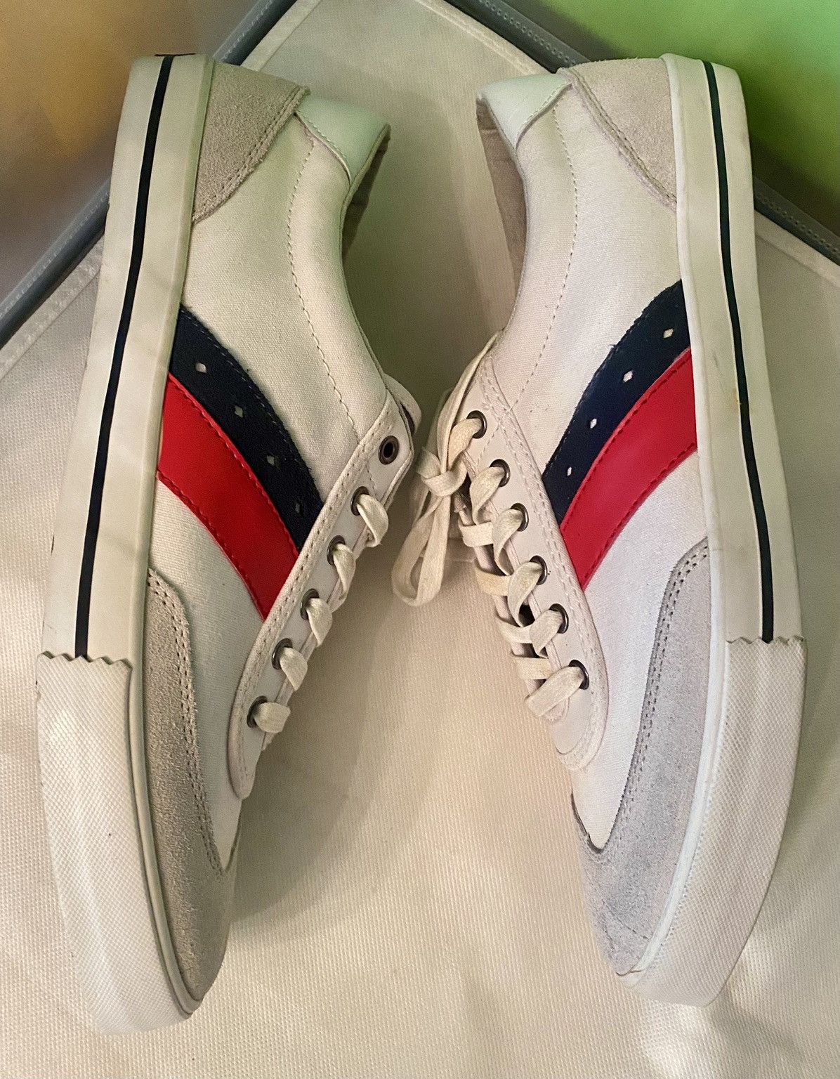 Original Penguin Original Penguin By Munsingwear Cole RWB Sneakers 11.5 NW Size US 11.5 / EU 44-45 - 2 Thumbnail