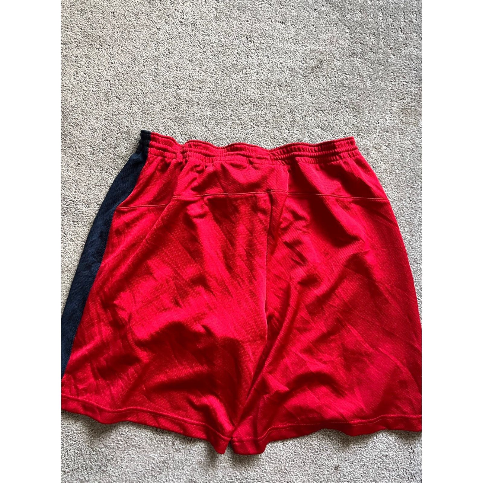 Nike Nike Shorts Men L Red 7" Woven Lightweight Athletic Quick Dry Pockets Moisture Wicking Tennis Size US 33 - 2 Thumbnail