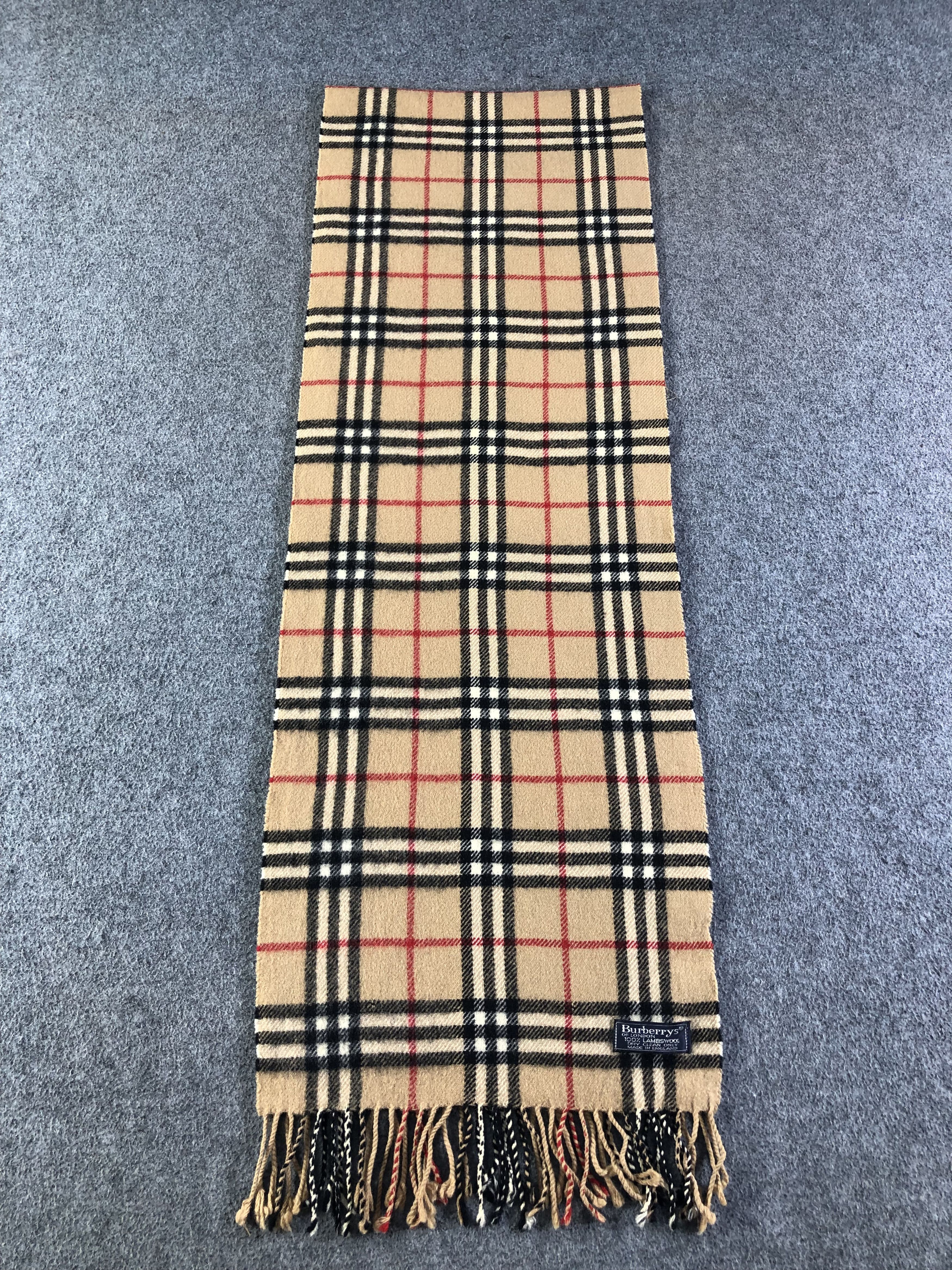 Burberry Burberrys Scarf / Muffler / Neckwear SS1368 Size ONE SIZE - 3 Thumbnail