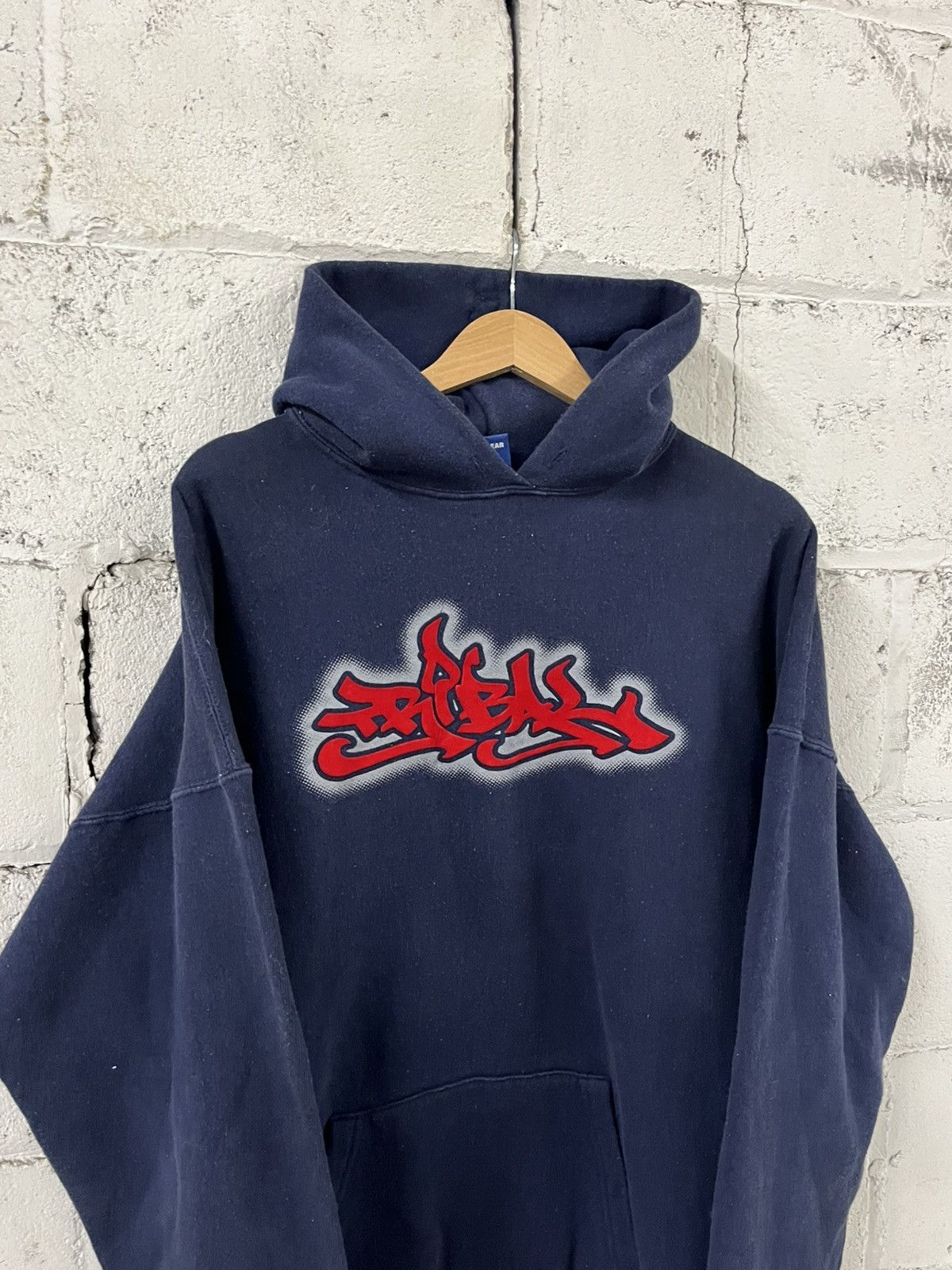 Tribal Streetwear Rare vintage tribal jnco style streetwear hoodie y2k grunge Size US XXL / EU 58 / 5 - 4 Thumbnail