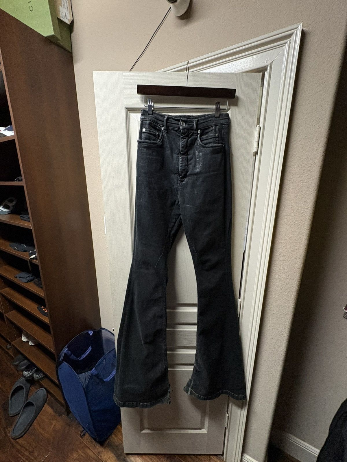 Rick Owens Rick owens wax bolans bootcut Size US 28 / EU 44 - 1 Thumbnail
