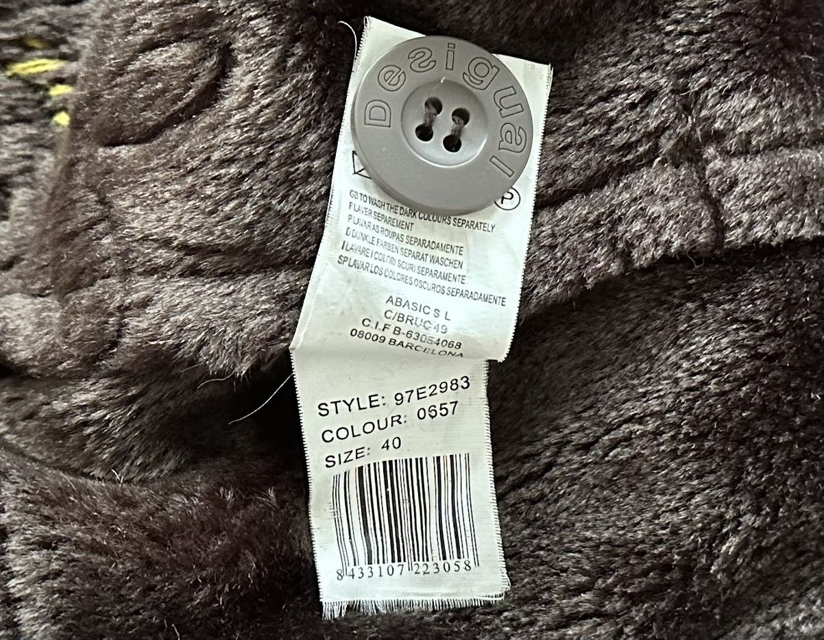 Desigual × Japanese Brand Desigual Vintage Fur Long Coat Overcoat Women's Size 40 Size M / US 6-8 / IT 42-44 - 6 Thumbnail
