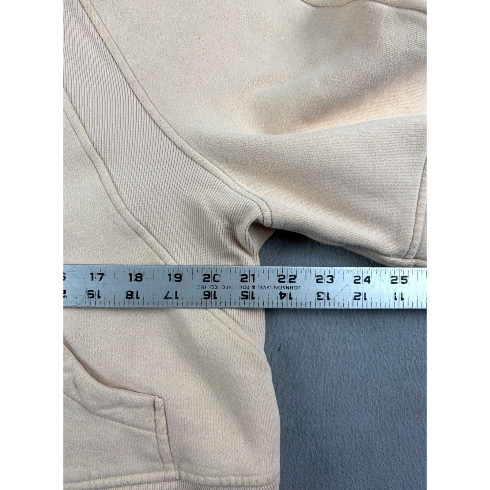 Lululemon Lululemon Scuba Oversized Cropped Sweatshirt Women M/L Peach Orange Half Zip Hoodie Pullover Zipper Activewear Gym & Training Size M / US 6-8 / IT 42-44 - 7 Thumbnail