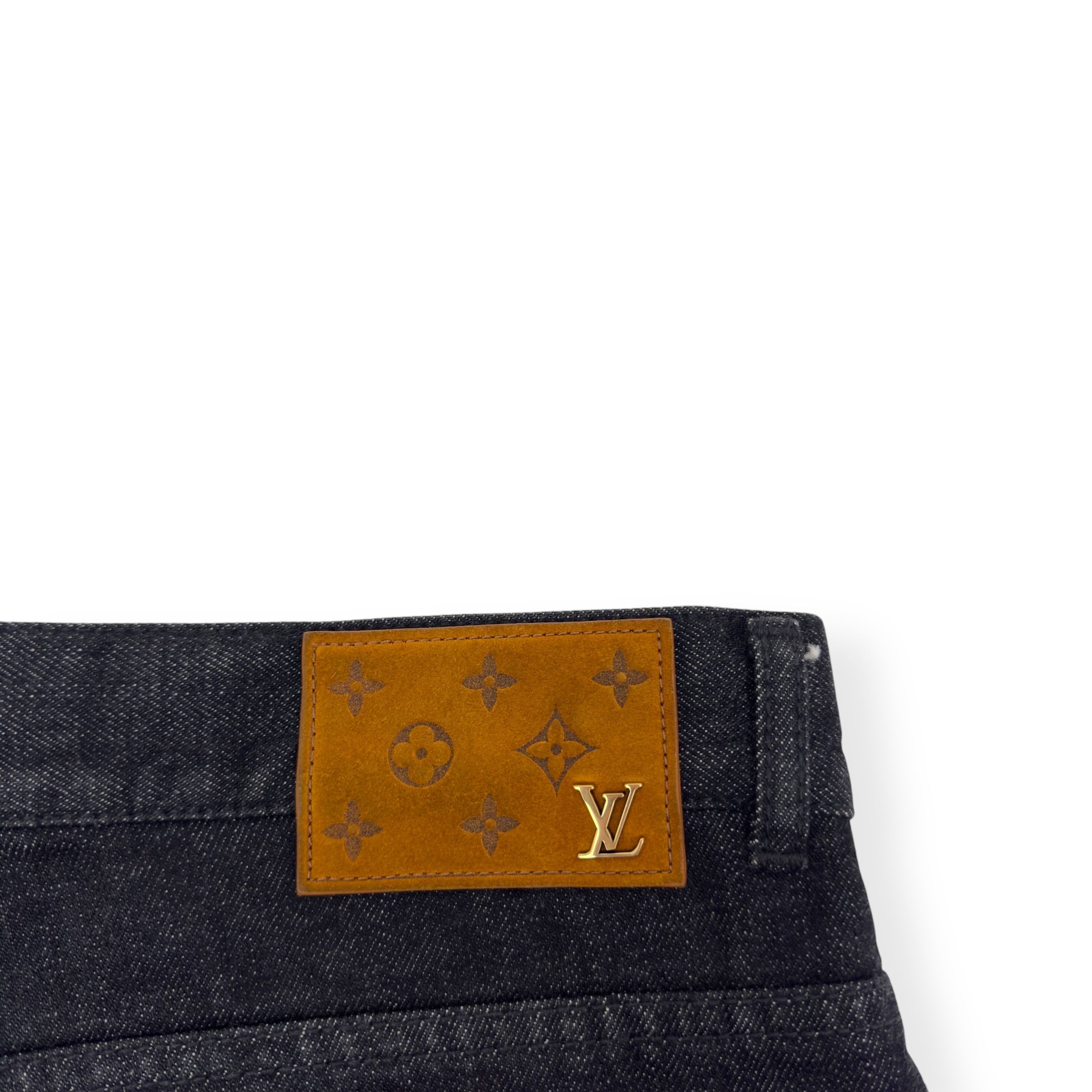Louis Vuitton LOUIS VUITTON KARAKORAM BOW TIME DENIM JEANS INDIGO W34” Size 34" / US 12 / IT 48 - 13 Thumbnail